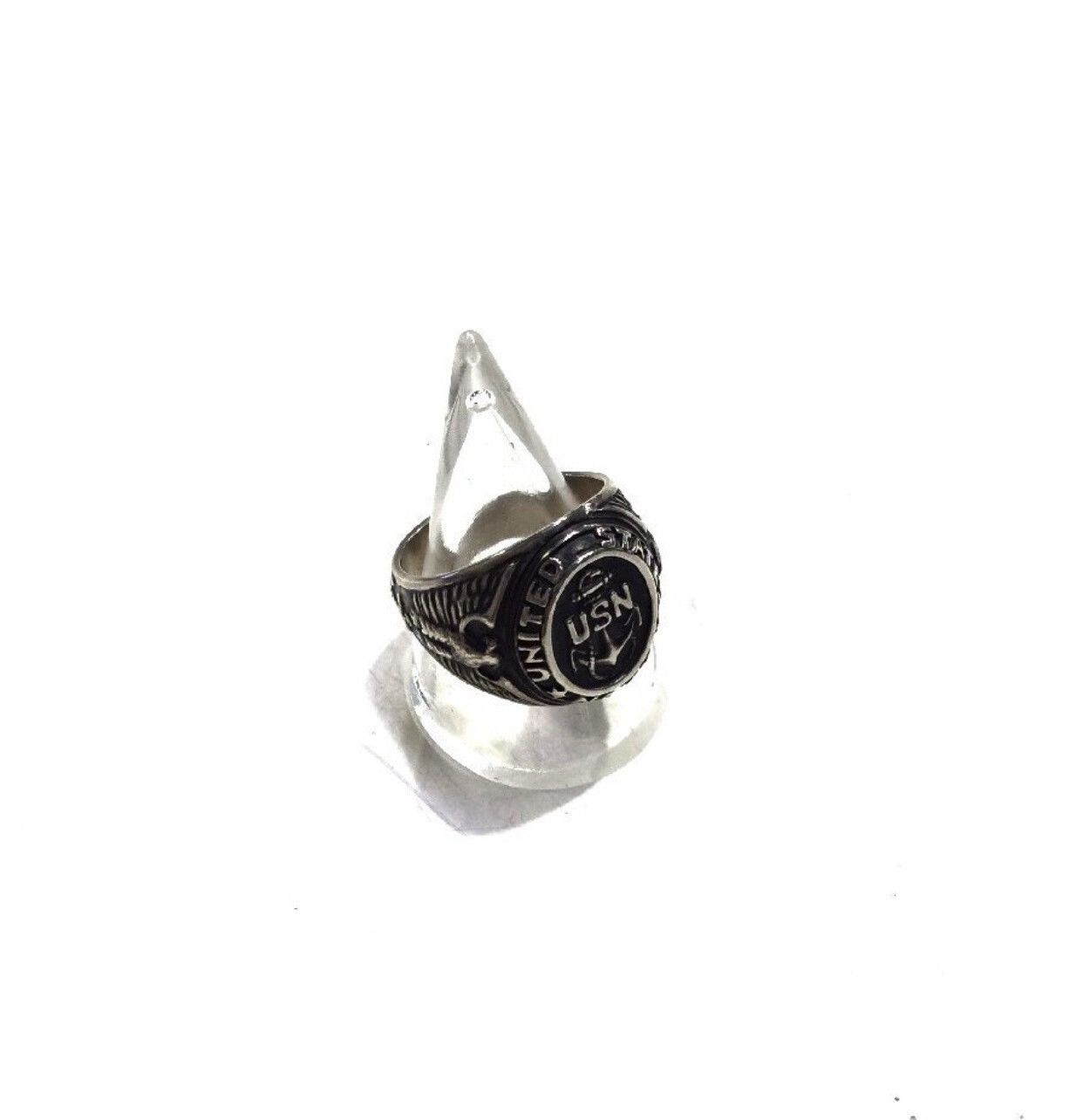 Pherrow's Pherrow's Vintage Navy Ring in Silver Size ONE SIZE - 6 Thumbnail