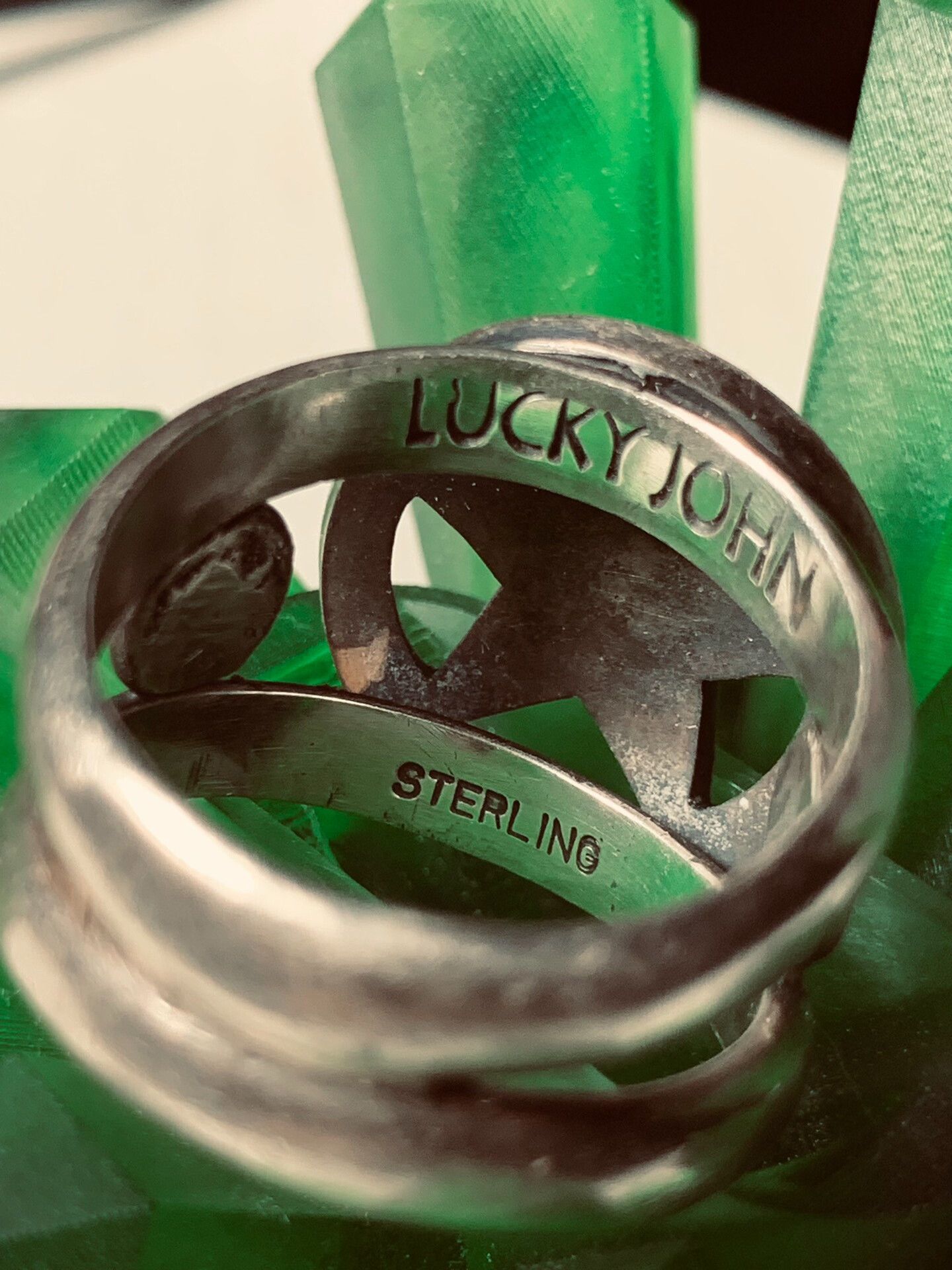 Lucky Brand Lucky John Sterling Silver Star Ring Size ONE SIZE - 4 Thumbnail