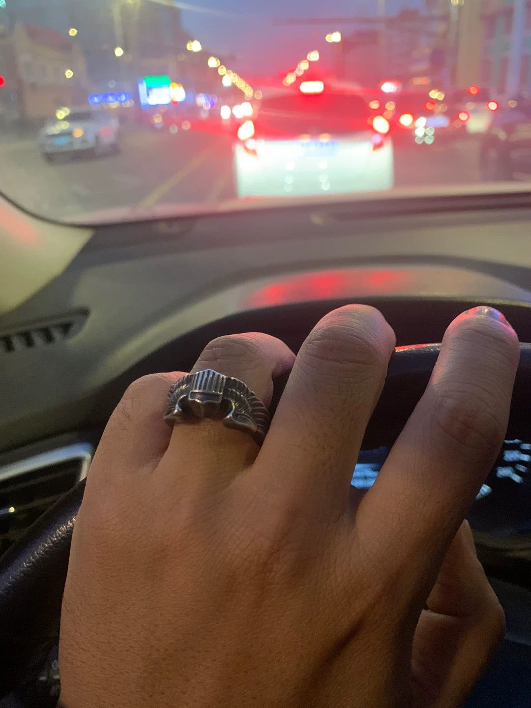 The Real McCoy's The Real McCoy's USAF Pilot Ring Size ONE SIZE - 4 Thumbnail
