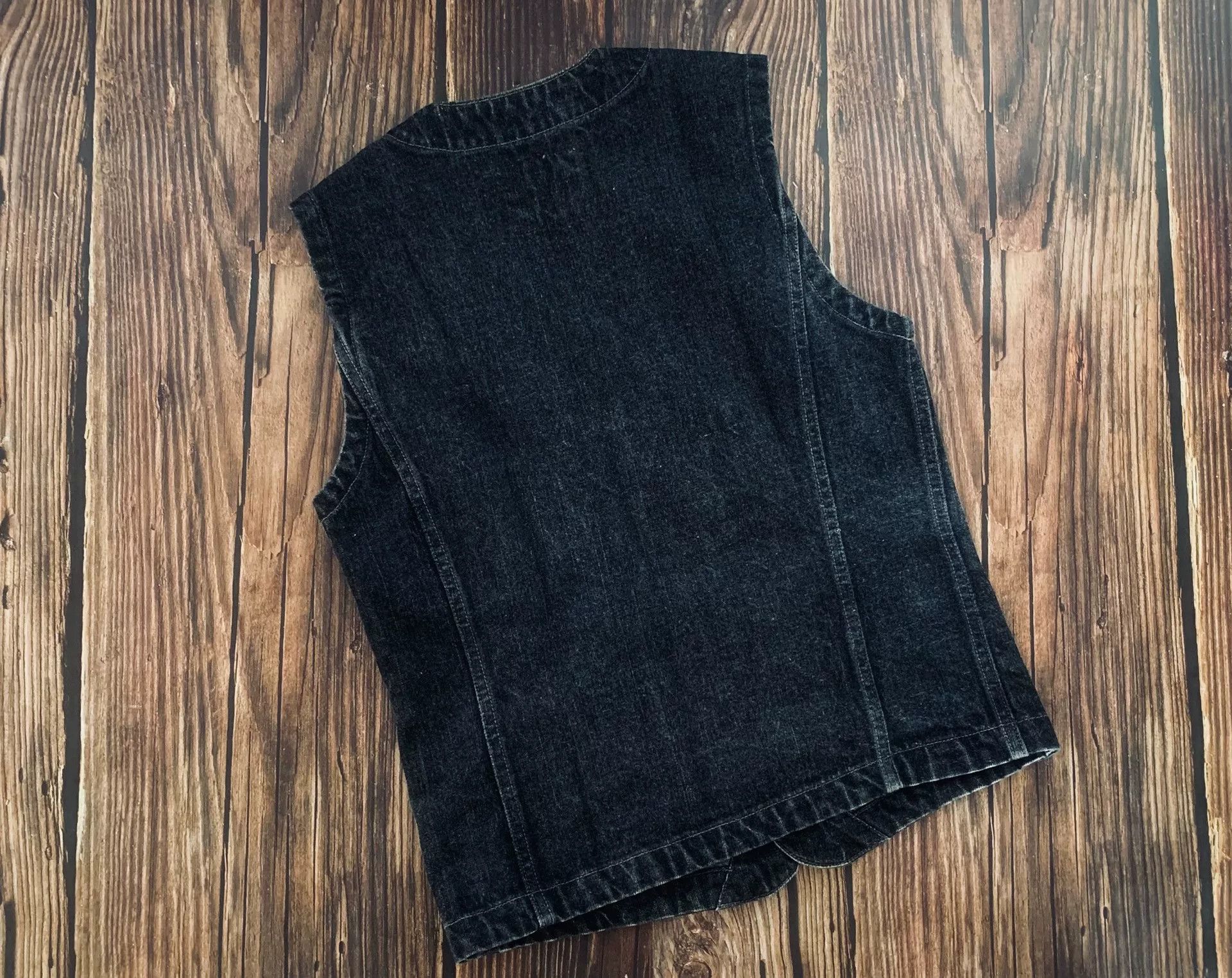 The Flat Head Flat Head Motorcycle Vest Denim Jacket Size US XXL / EU 58 / 5 - 2 Thumbnail