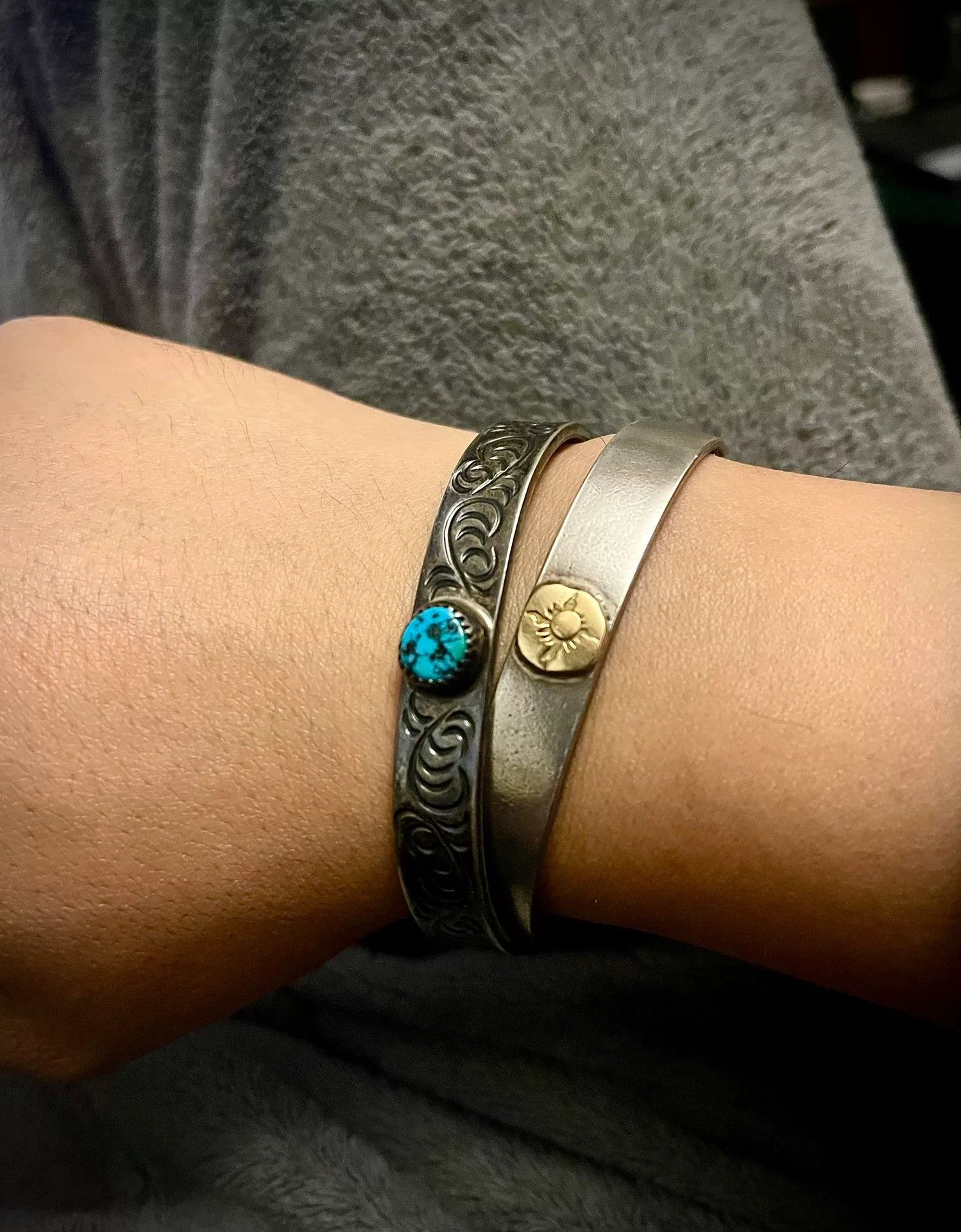 The Flat Head Flat Head Silver Cuff Bracelet Size ONE SIZE - 6 Thumbnail