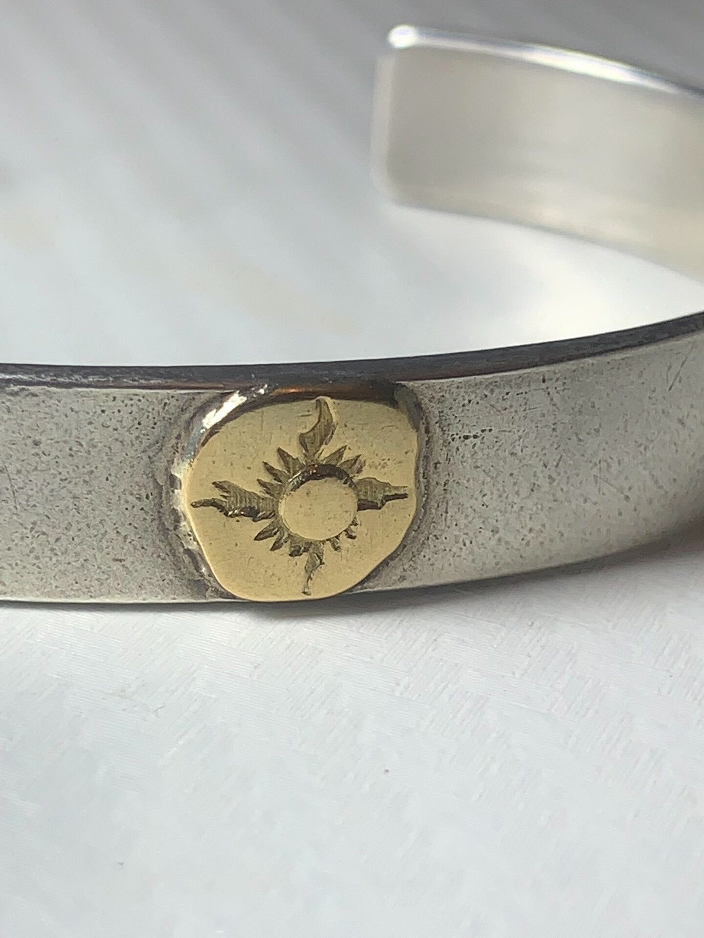 The Flat Head Flat Head Silver Cuff Bracelet Size ONE SIZE - 3 Thumbnail