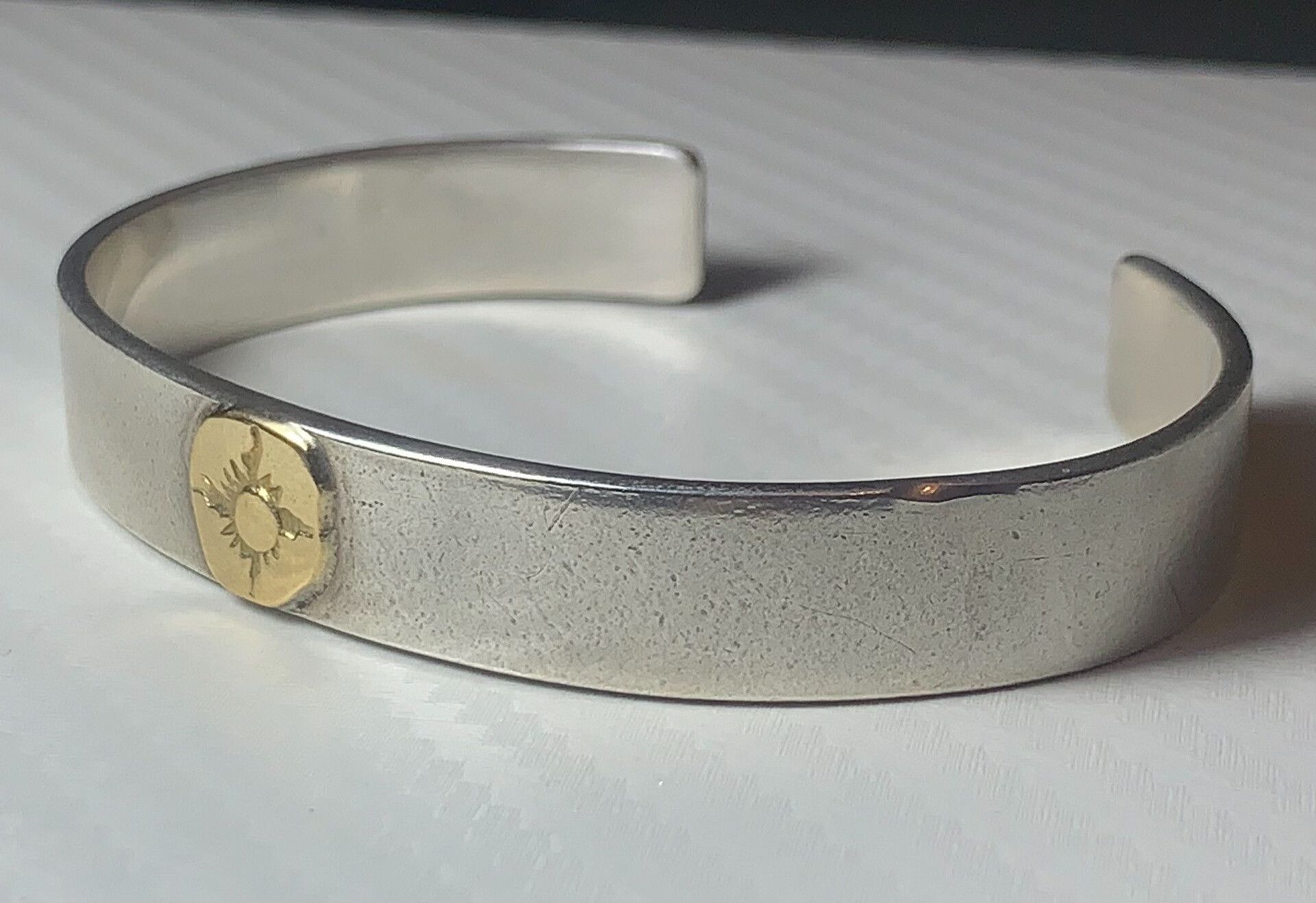 The Flat Head Flat Head Silver Cuff Bracelet Size ONE SIZE - 2 Thumbnail