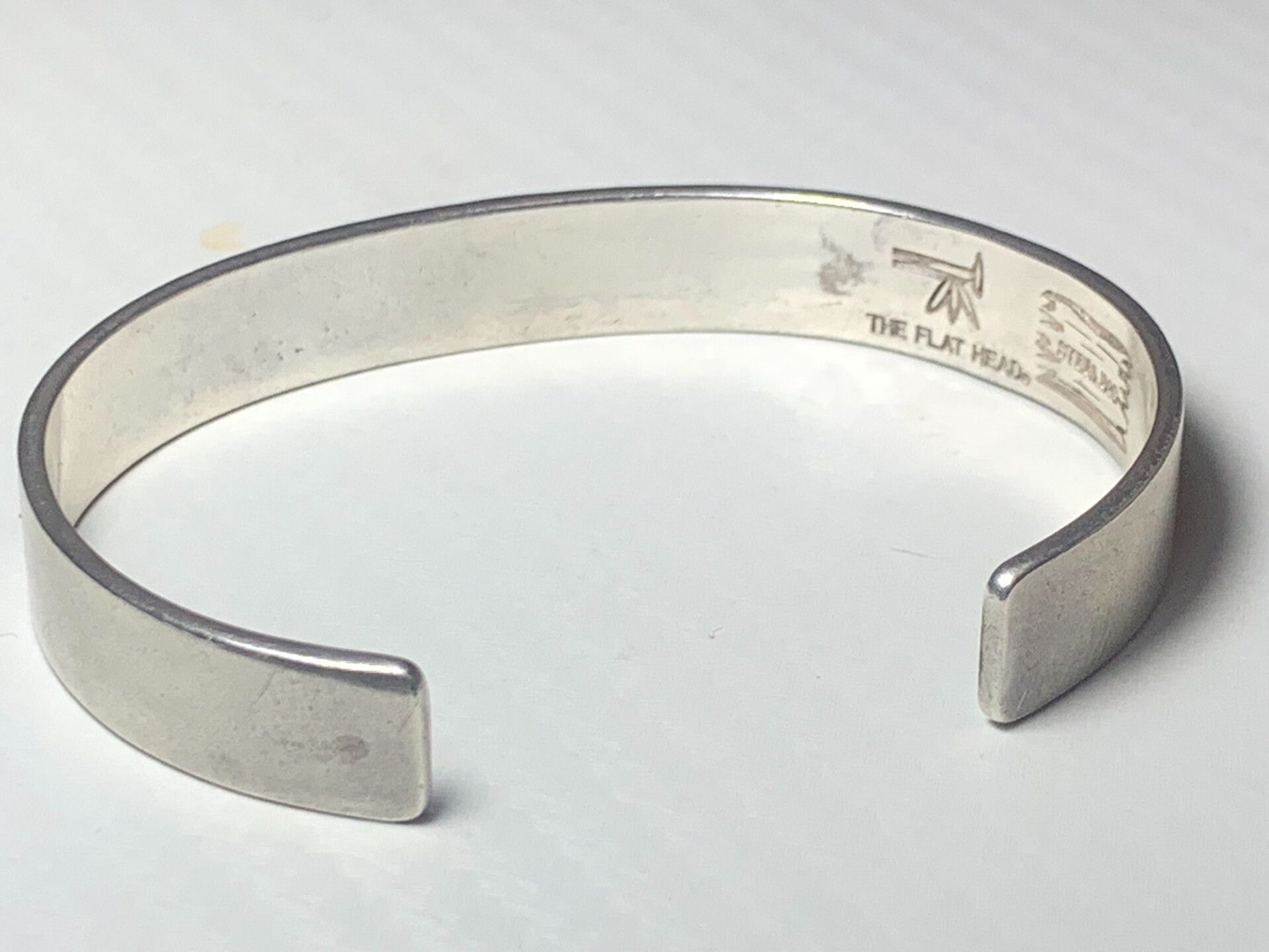 The Flat Head Flat Head Silver Cuff Bracelet Size ONE SIZE - 4 Thumbnail