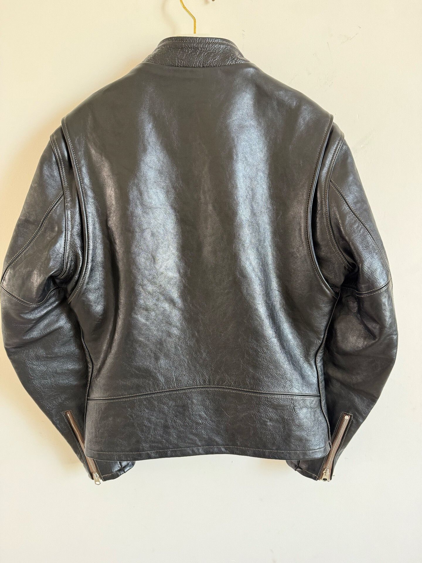 TOYS McCOY McCoy Brown Leather Jacket Limited Edition Size US S / EU 44-46 / 1 - 2 Thumbnail