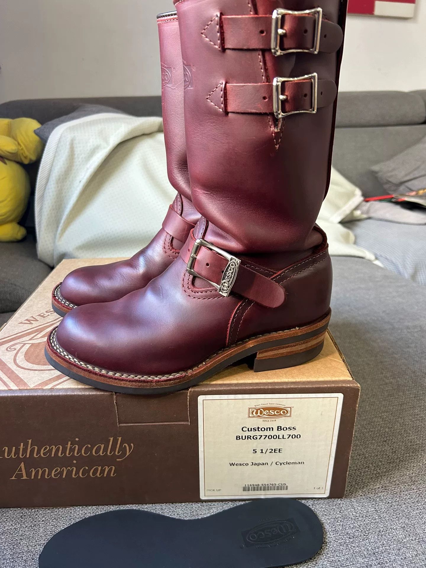 WESCO Wesco Limited Edition Engineer Boots Size US 5.5 / EU 38 - 2 Thumbnail