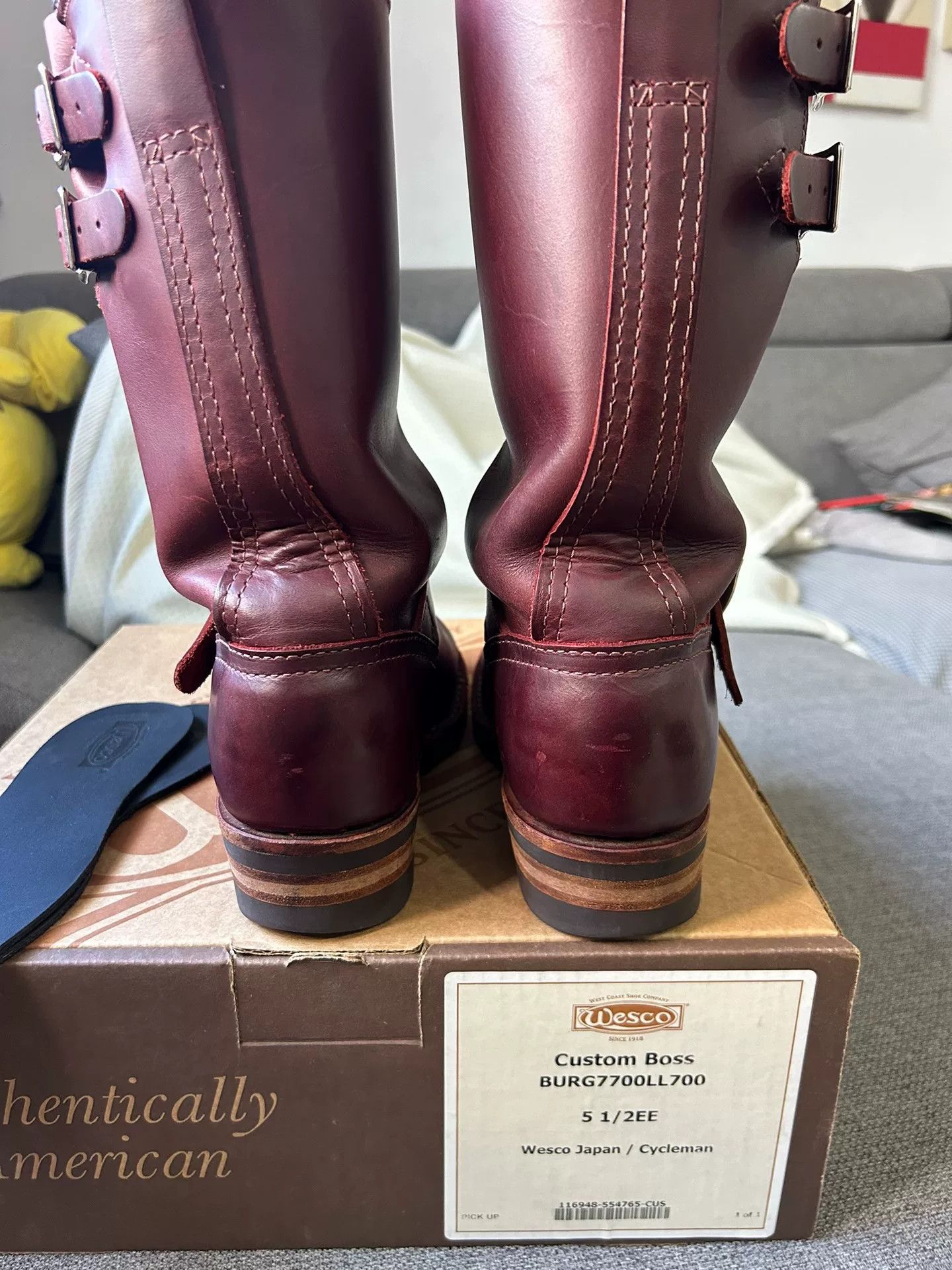 WESCO Wesco Limited Edition Engineer Boots Size US 5.5 / EU 38 - 6 Thumbnail