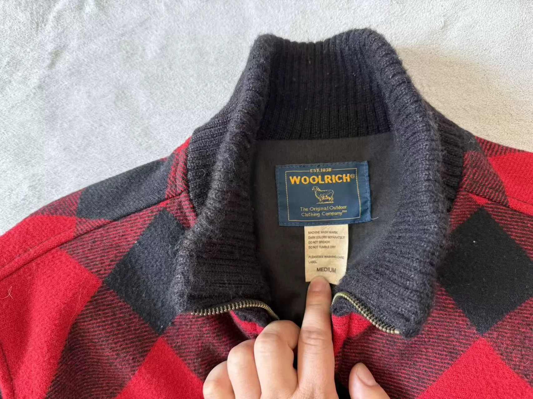 Woolrich Woolen Mills Vintage Woolrich Wool Jacket Medium Size US M / EU 48-50 / 2 - 5 Thumbnail
