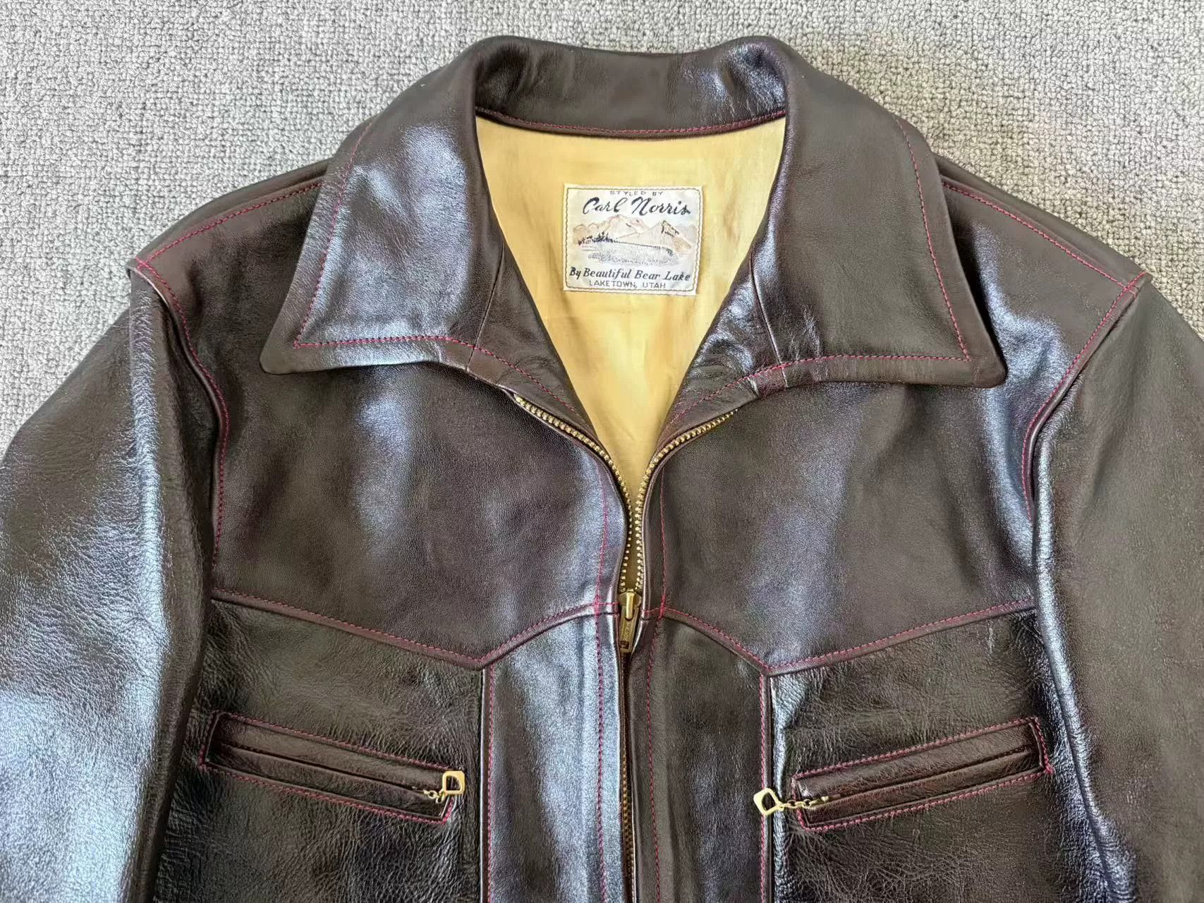 Rainbow Country Rare Rainbow Country Leather Jacket Size US XXS / EU 40 - 5 Thumbnail