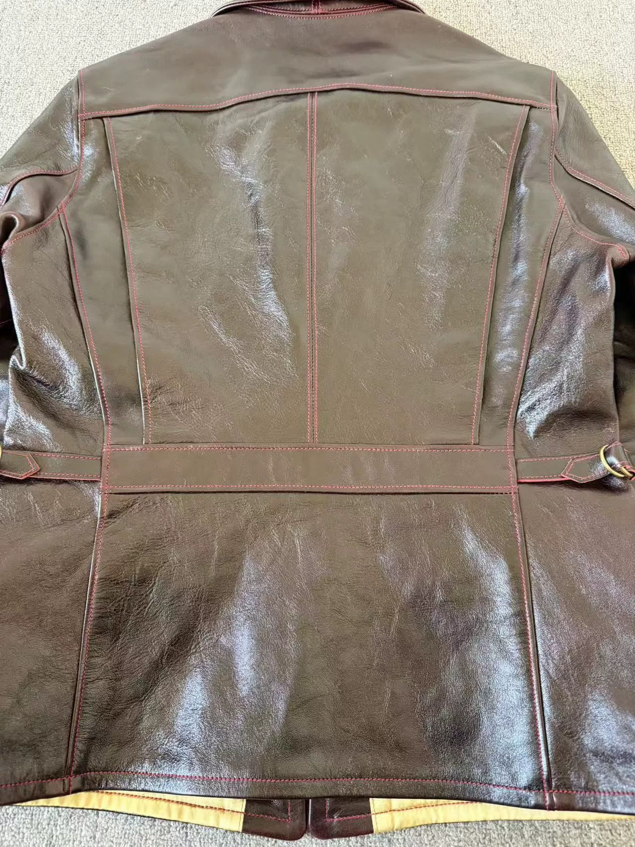 Rainbow Country Rare Rainbow Country Leather Jacket Size US XXS / EU 40 - 8 Thumbnail