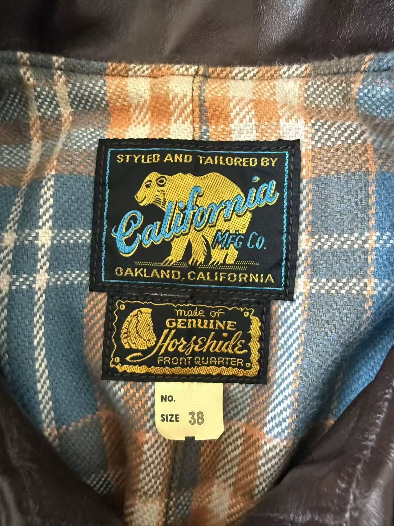 Rainbow Country Rare Vintage Bear Leather Jacket Size US M / EU 48-50 / 2 - 7 Thumbnail
