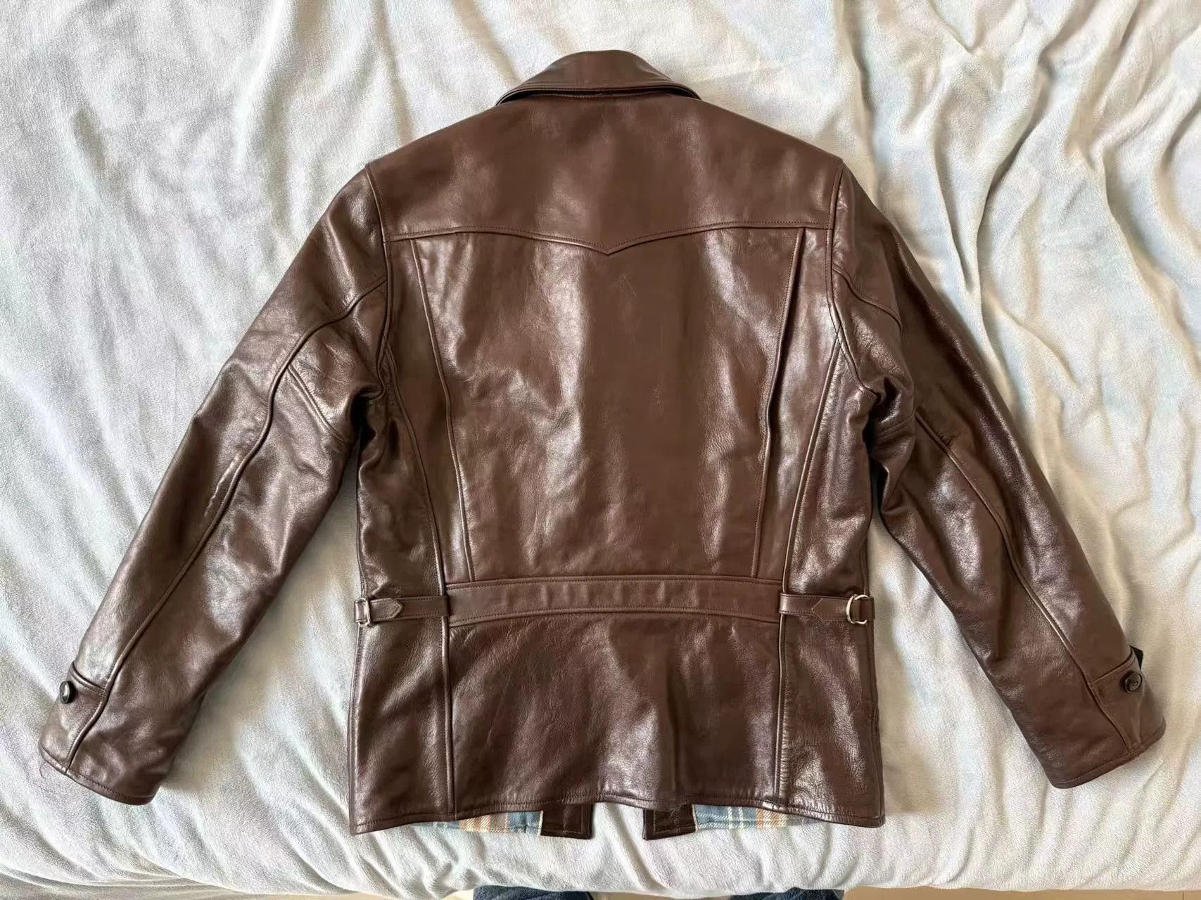 Rainbow Country Rare Vintage Bear Leather Jacket Size US M / EU 48-50 / 2 - 3 Thumbnail
