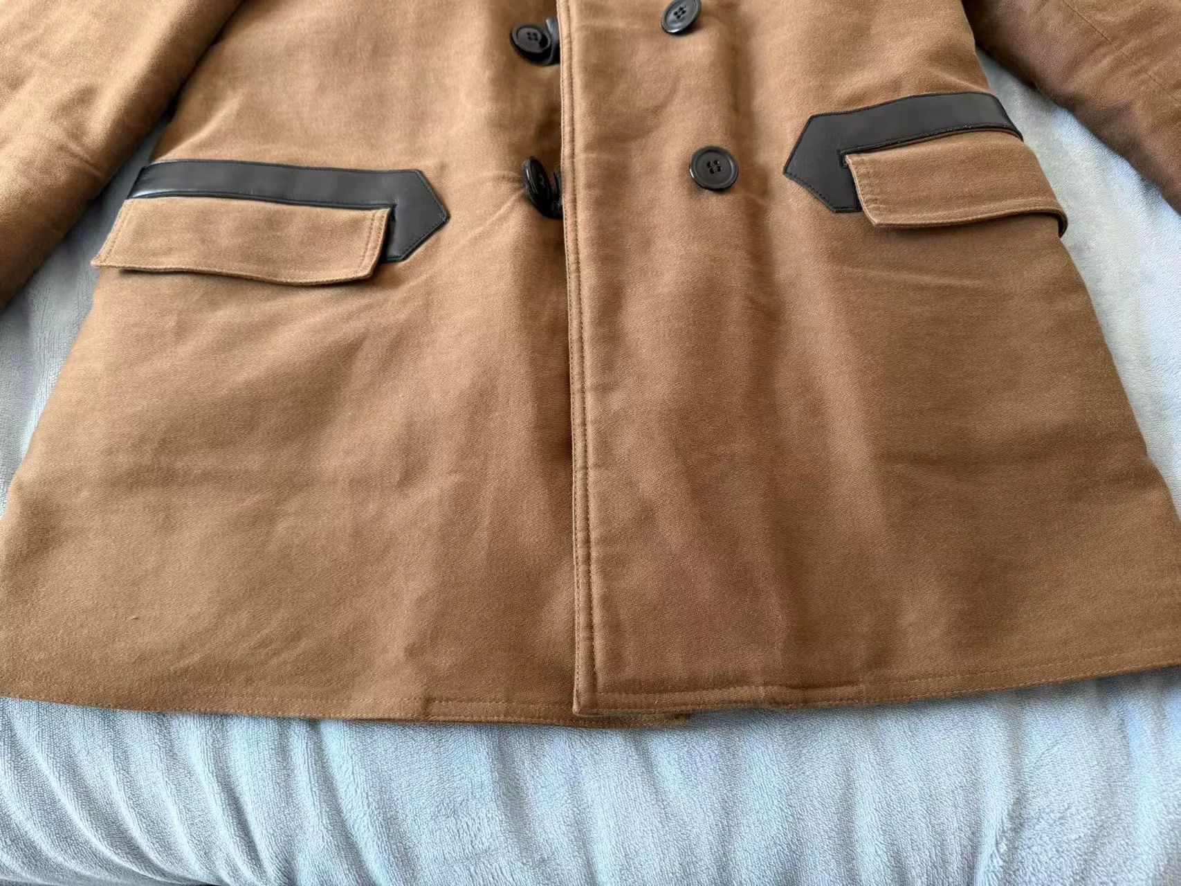 Traditional Weatherwear Stylish Timeworn Co Brown Overcoat Size US XL / EU 56 / 4 - 5 Thumbnail