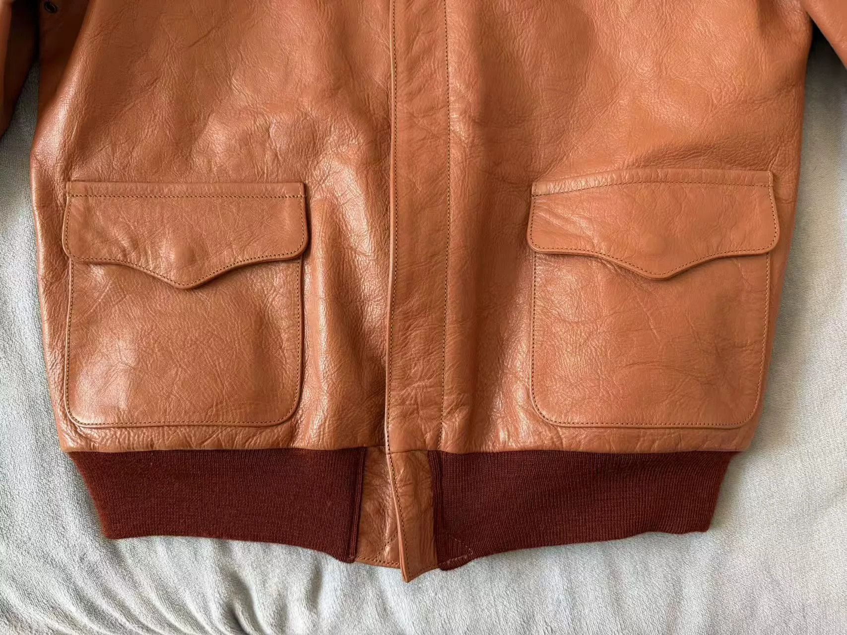 Rainbow Country A2 Leather Jacket Size 42 Size US XS / EU 42 / 0 - 3 Thumbnail