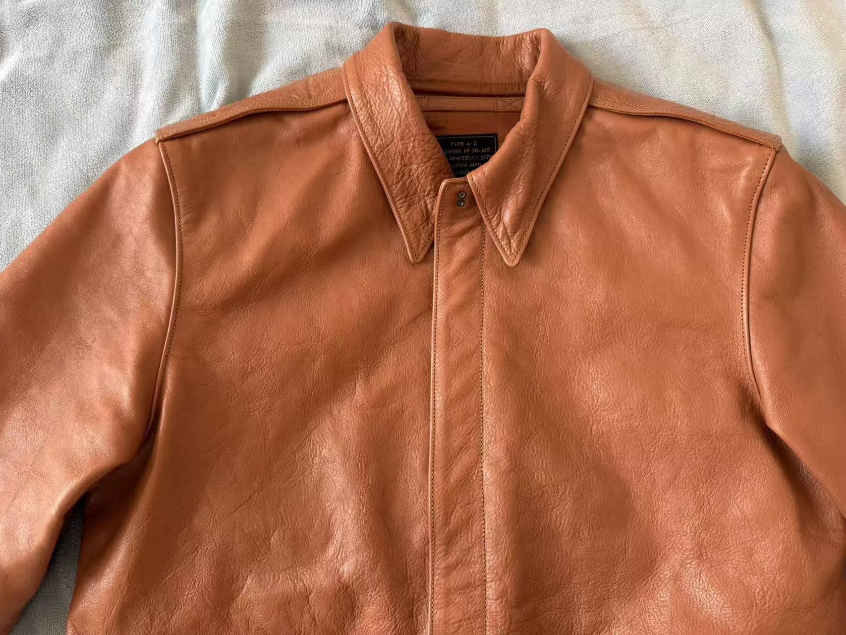 Rainbow Country A2 Leather Jacket Size 42 Size US XS / EU 42 / 0 - 4 Thumbnail