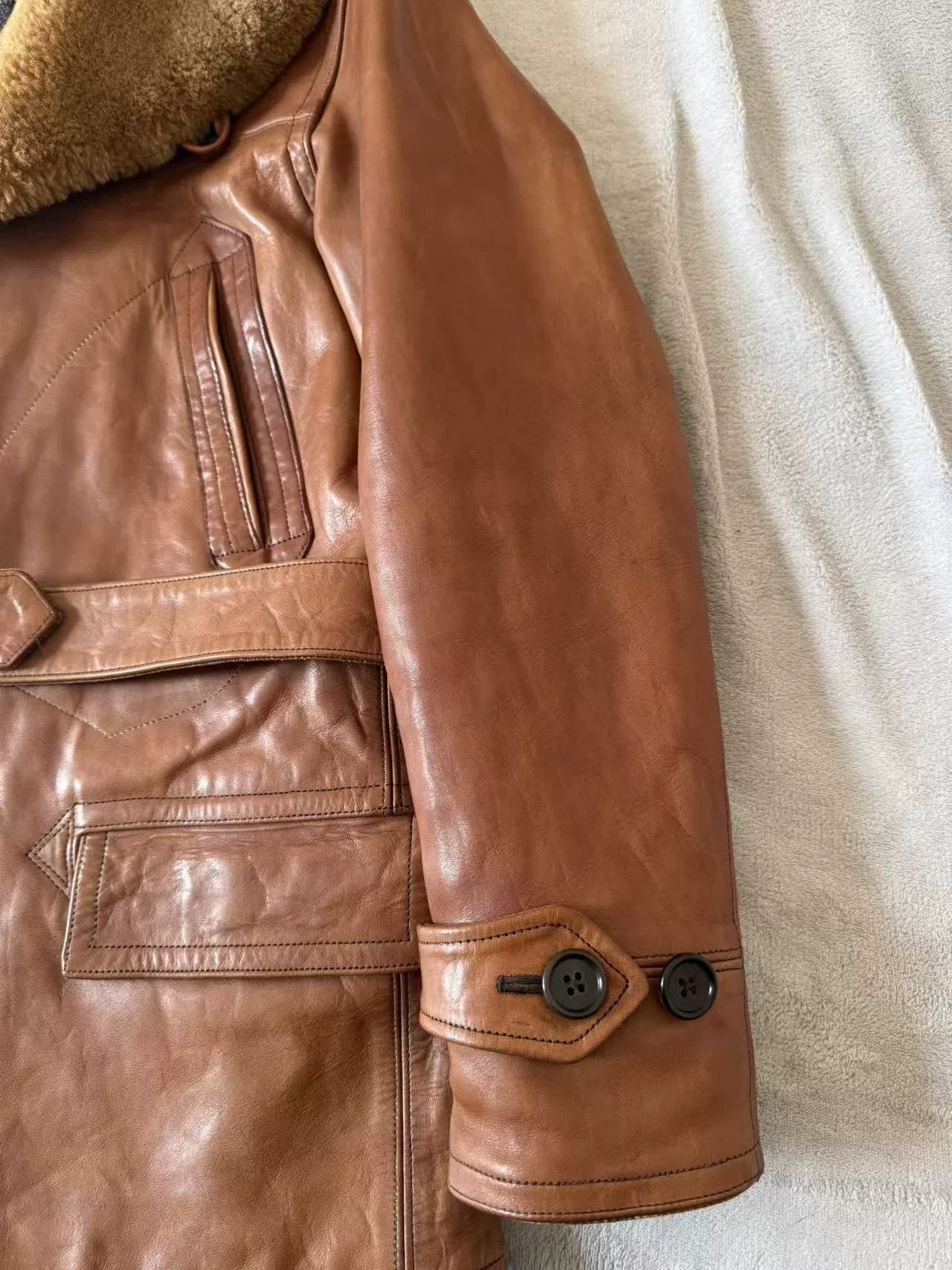 Old Joe Vintage Brown Farm Style Coat Size US M / EU 48-50 / 2 - 5 Thumbnail