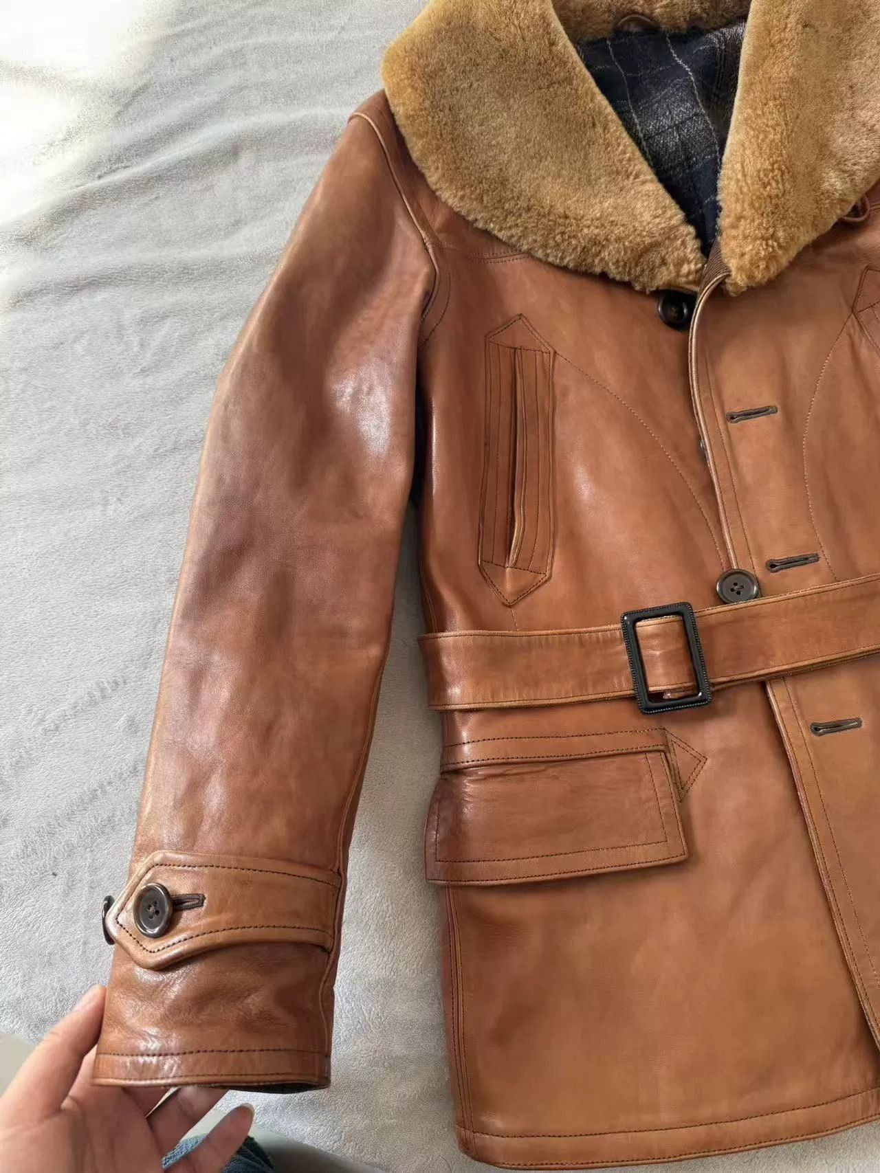 Old Joe Vintage Brown Farm Style Coat Size US M / EU 48-50 / 2 - 3 Thumbnail