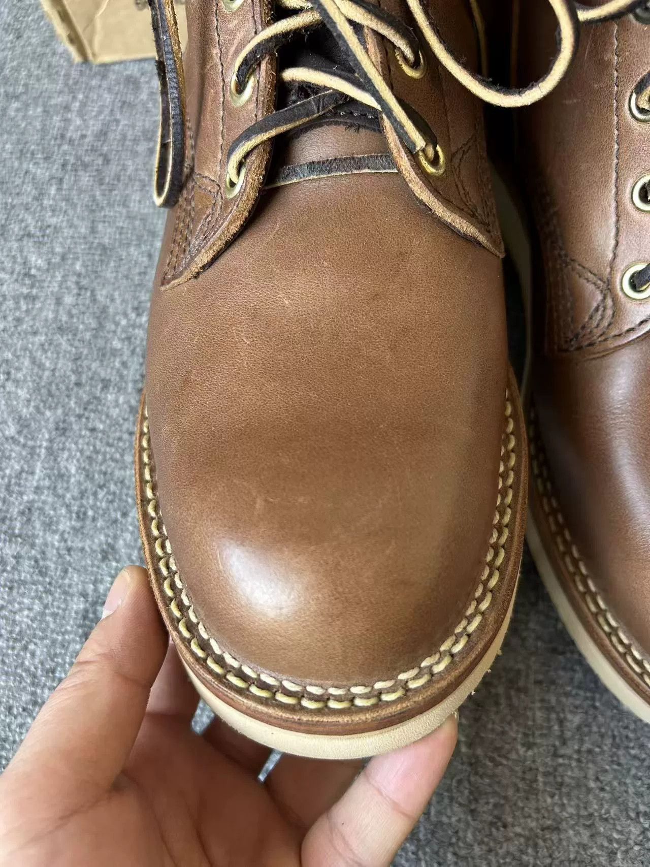 Viberg Viberg Boots UK7.5 Brown Leather Work Boots Size US 9.5 / EU 42-43 - 2 Thumbnail