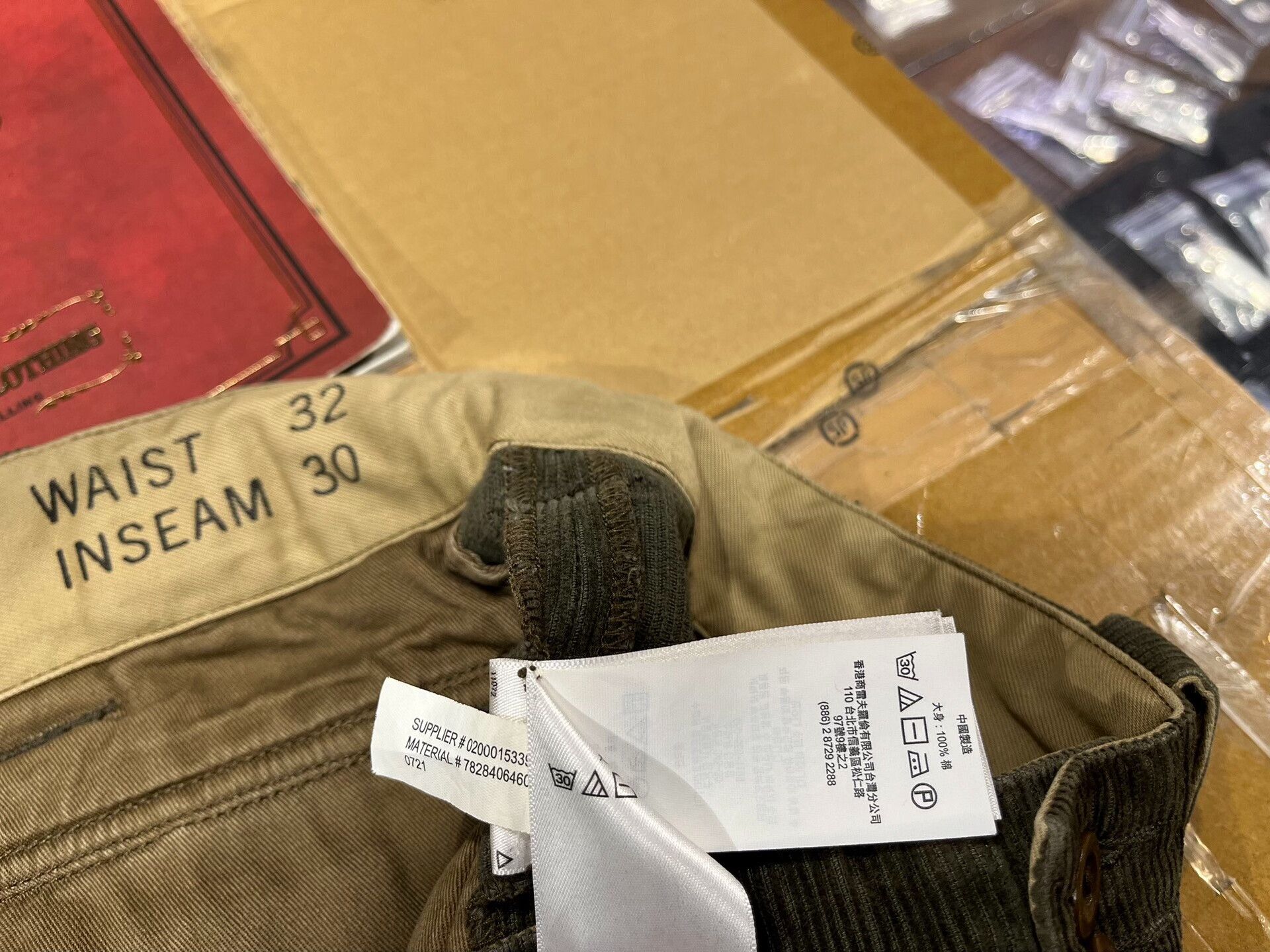 RRL Ralph Lauren RRL Vintage Corduroy Work Pants Size US 30 / EU 46 - 5 Thumbnail