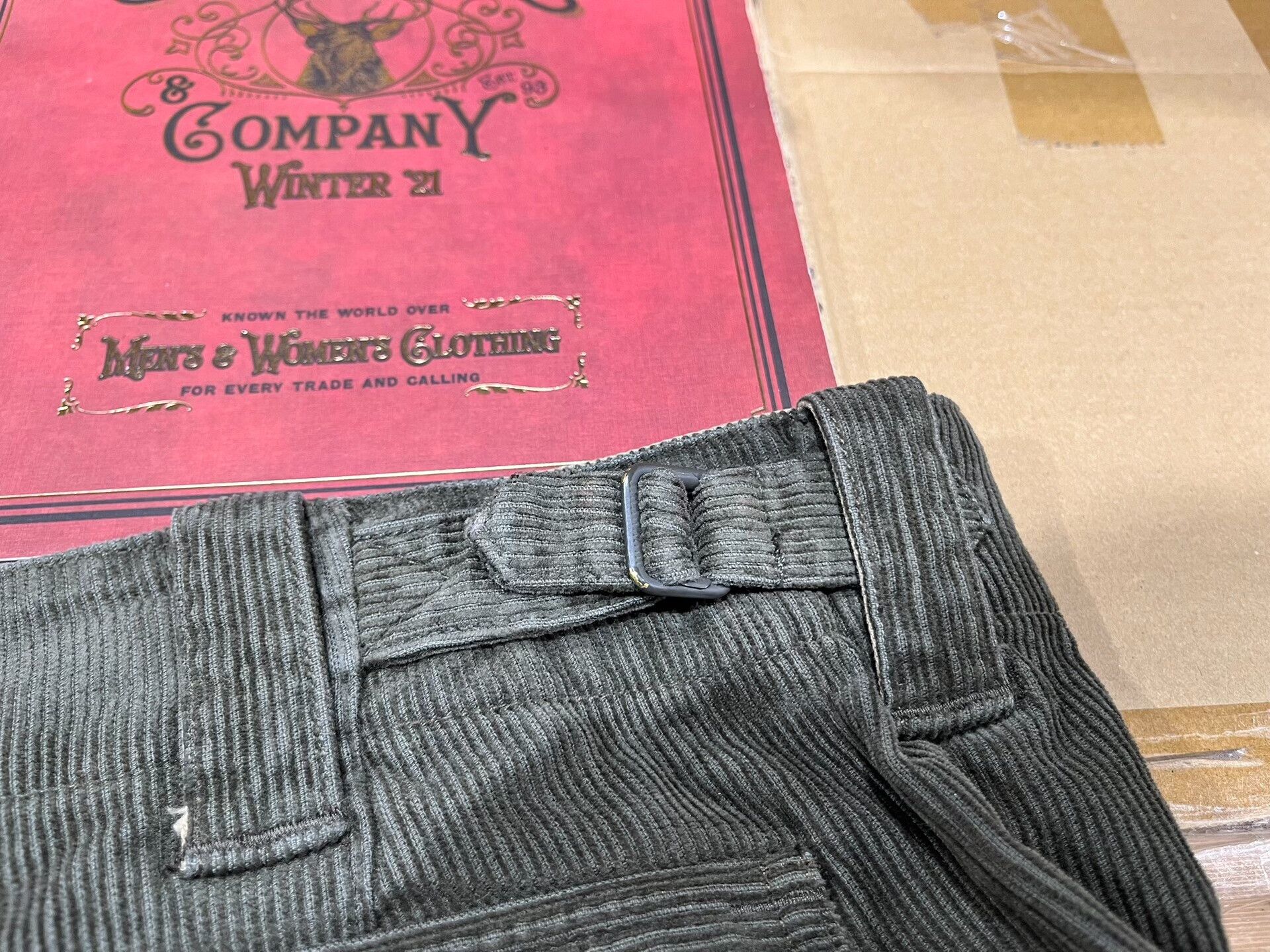 RRL Ralph Lauren RRL Vintage Corduroy Work Pants Size US 30 / EU 46 - 8 Thumbnail