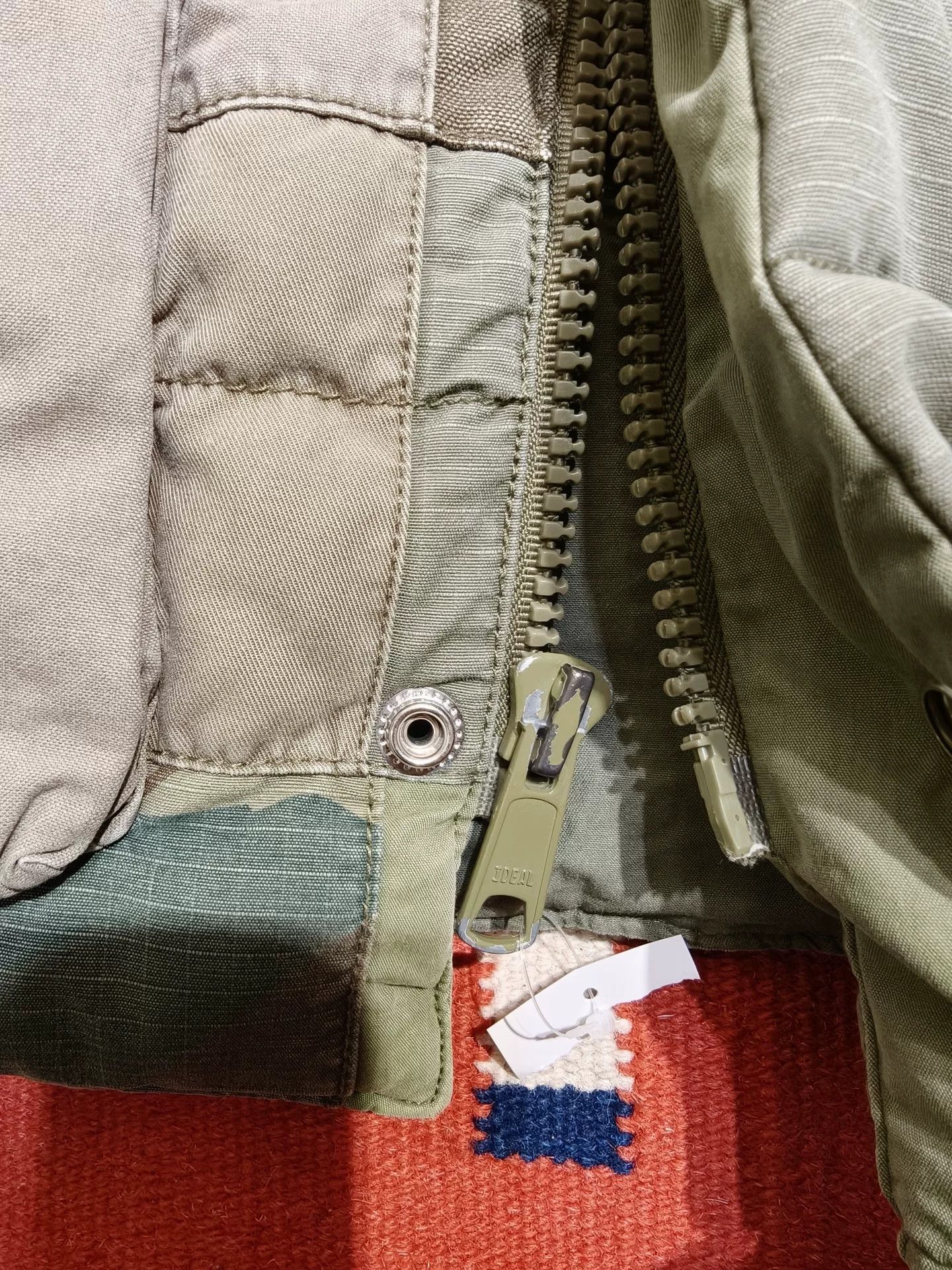 RRL Ralph Lauren RRL Vintage Quilted Camouflage Vest Size US M / EU 48-50 / 2 - 9 Thumbnail