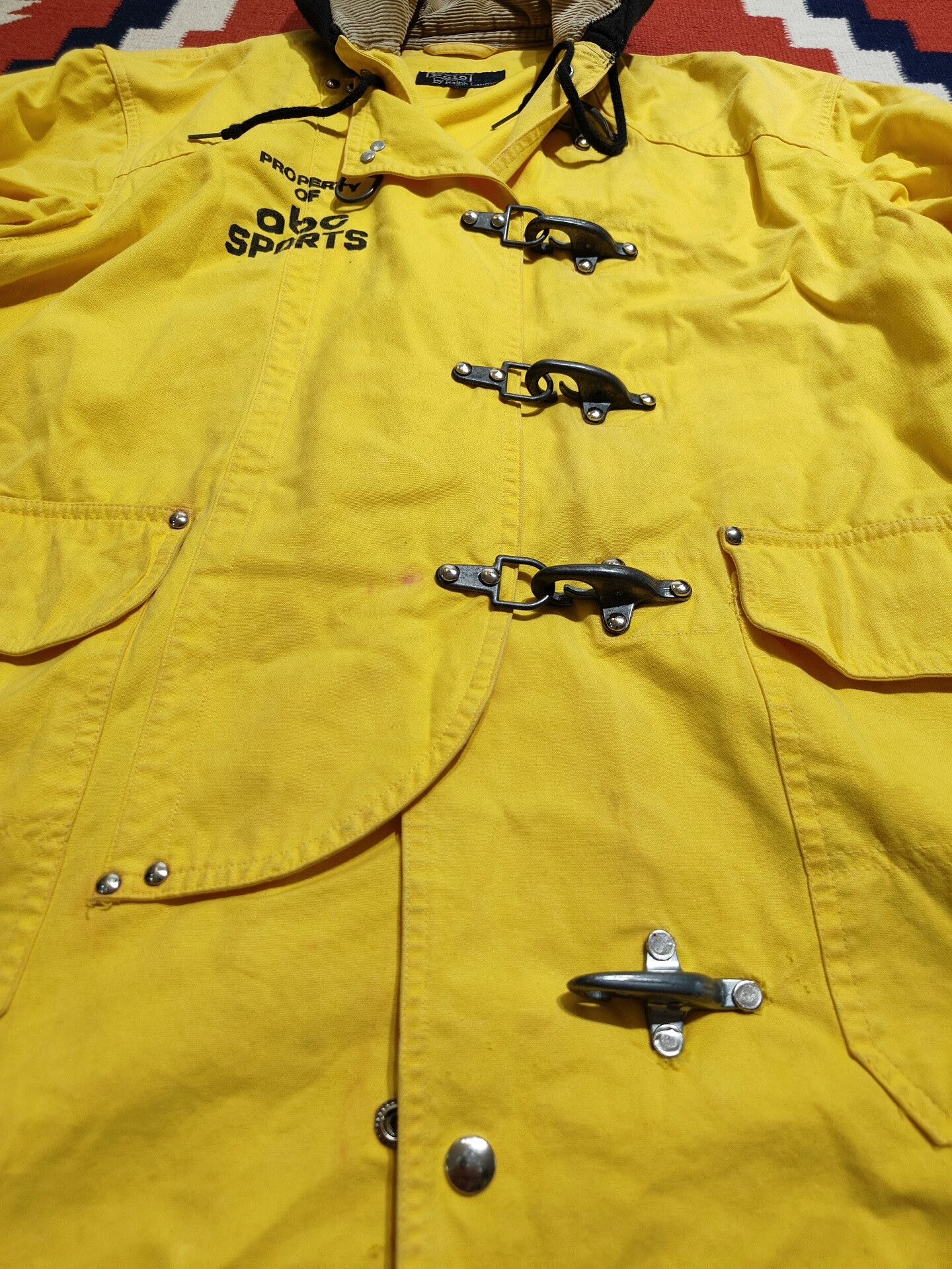 Vintage Vintage Ralph Lauren Fireman Jacket Size US L / EU 52-54 / 3 - 5 Thumbnail