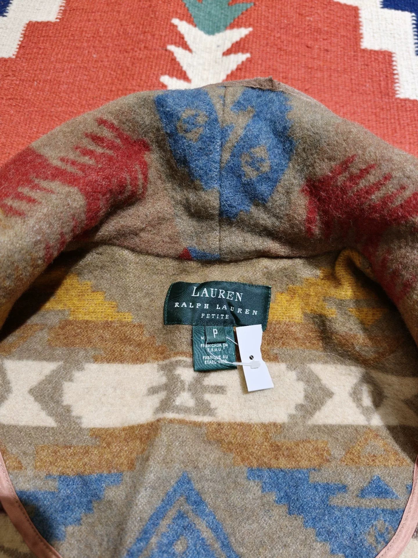 RRL Ralph Lauren Vintage Ralph Lauren Navajo Wool Cardigan Size S / US 4 / IT 40 - 4 Thumbnail