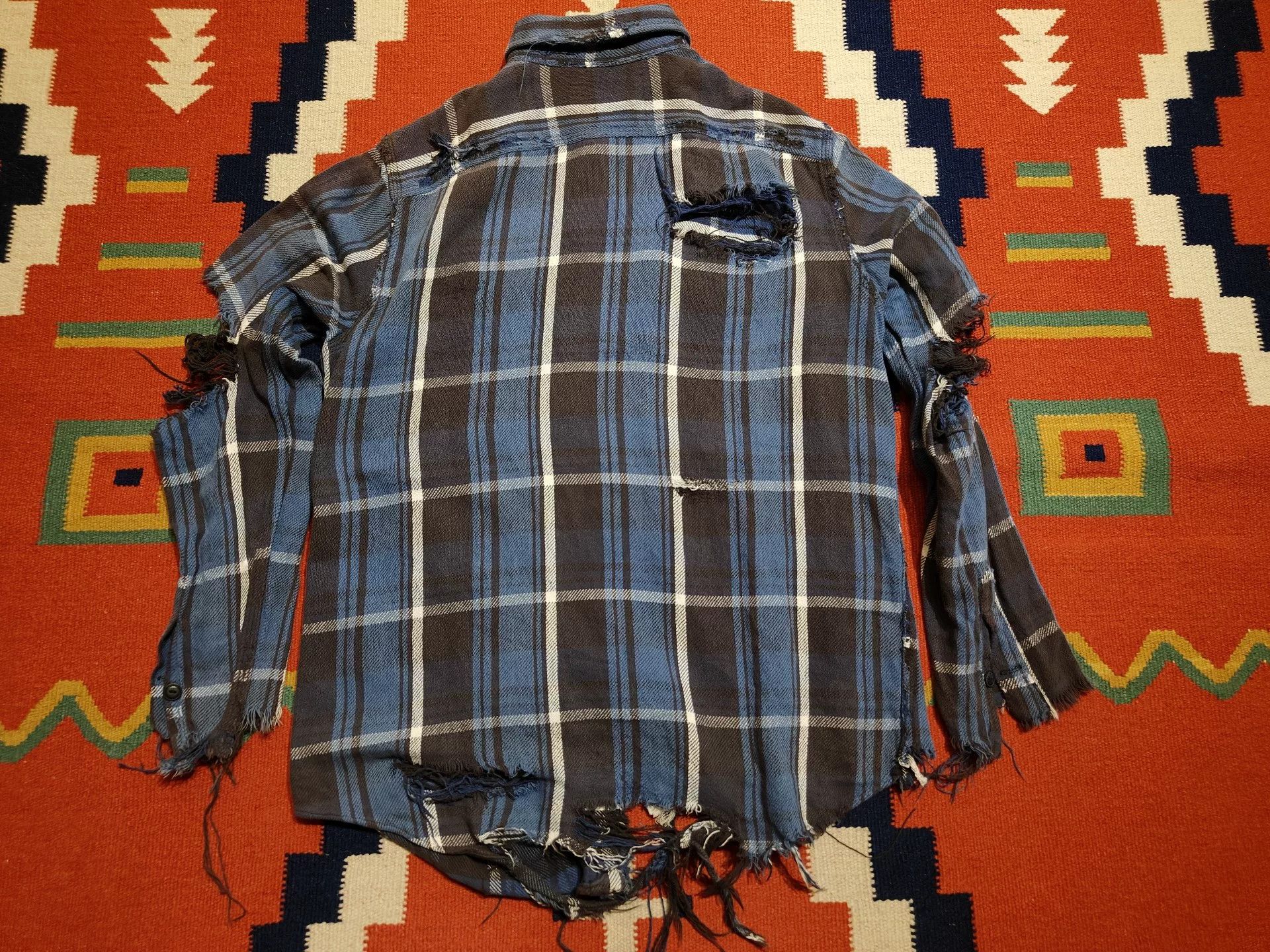 VINNY's Vintage Polo Ralph Lauren Flannel Shirt Size US M / EU 48-50 / 2 - 6 Thumbnail