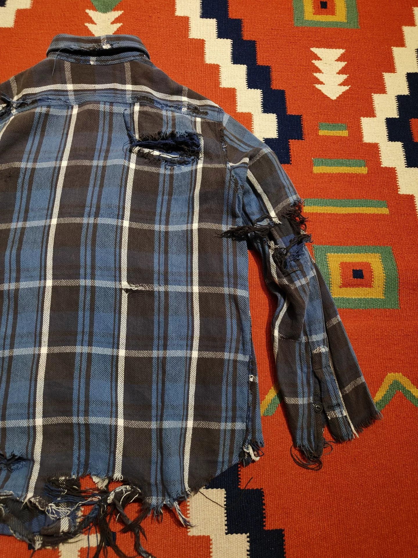 VINNY's Vintage Polo Ralph Lauren Flannel Shirt Size US M / EU 48-50 / 2 - 9 Thumbnail