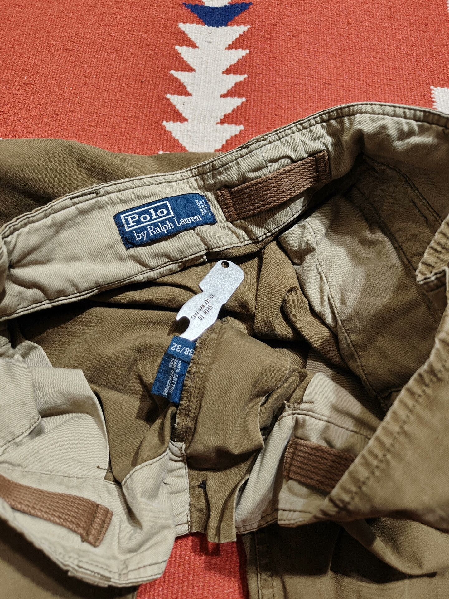 Vintage Vintage Polo Ralph Lauren Cargo Pants Size US 38 / EU 54 - 3 Thumbnail