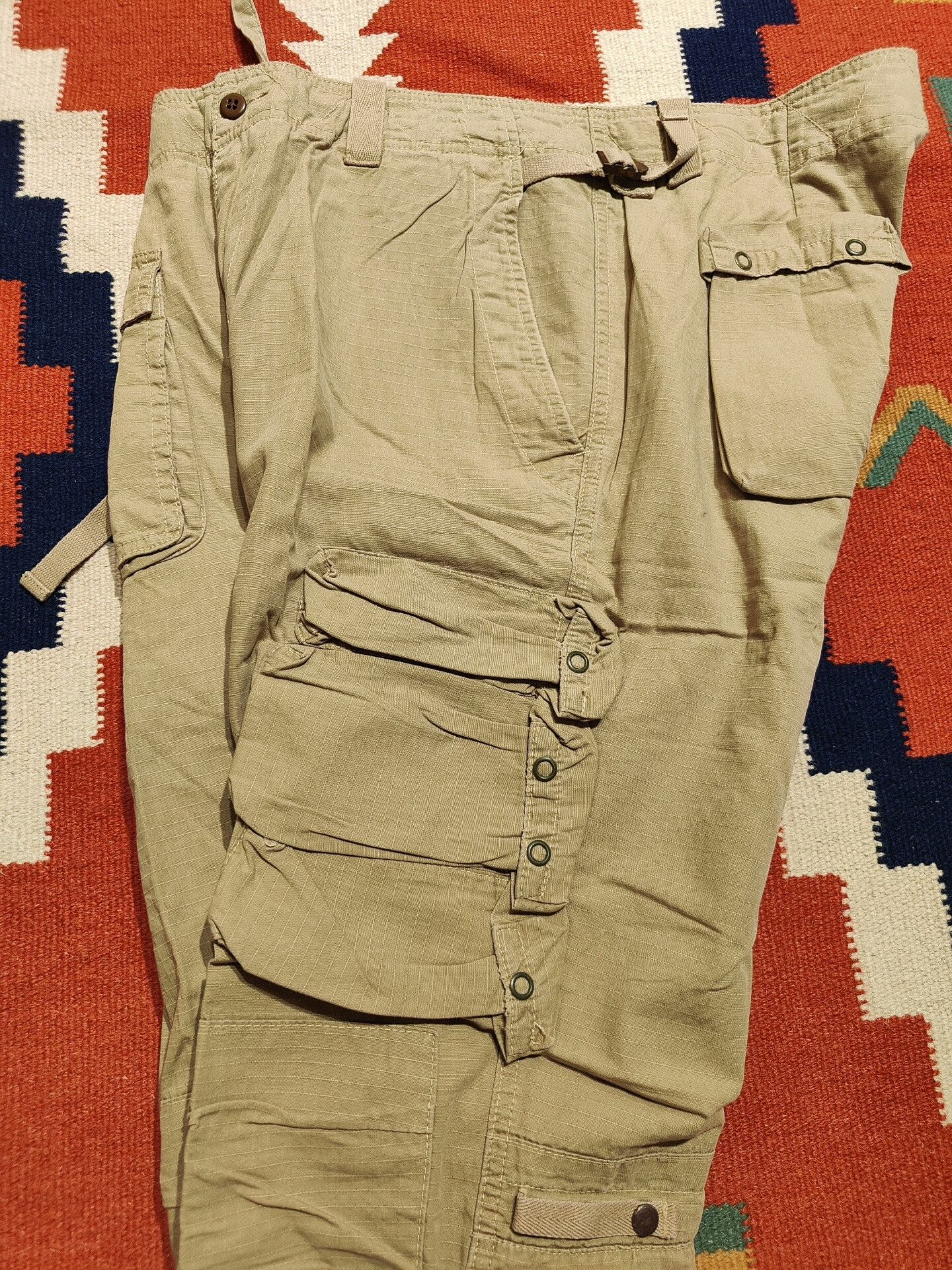 Vintage Vintage Polo Ralph Lauren Cargo Pants Size US 35 - 4 Thumbnail