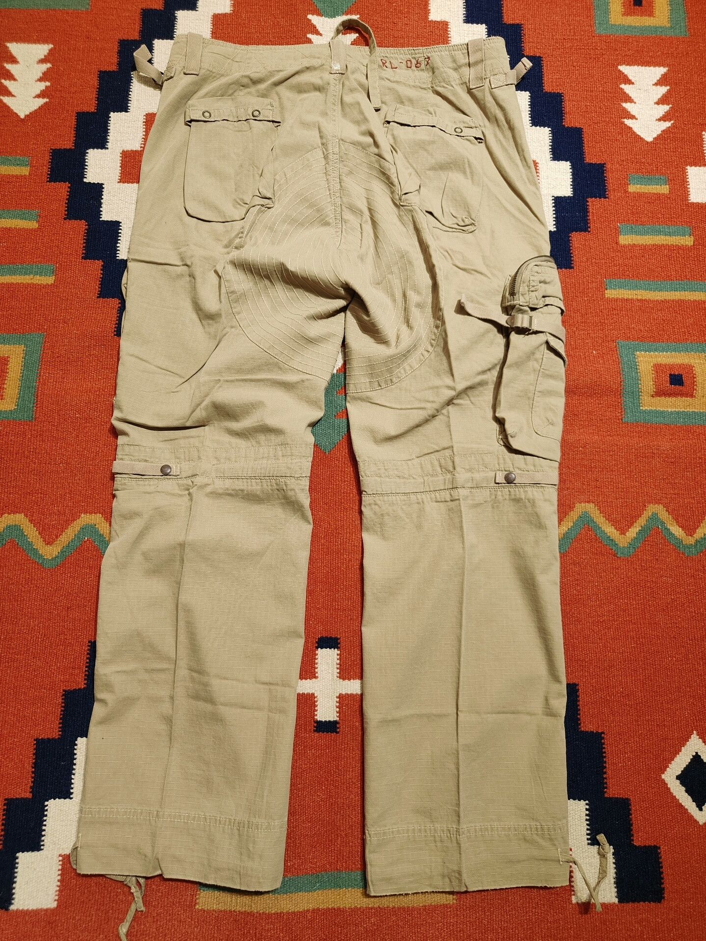 Vintage Vintage Polo Ralph Lauren Cargo Pants Size US 35 - 2 Thumbnail