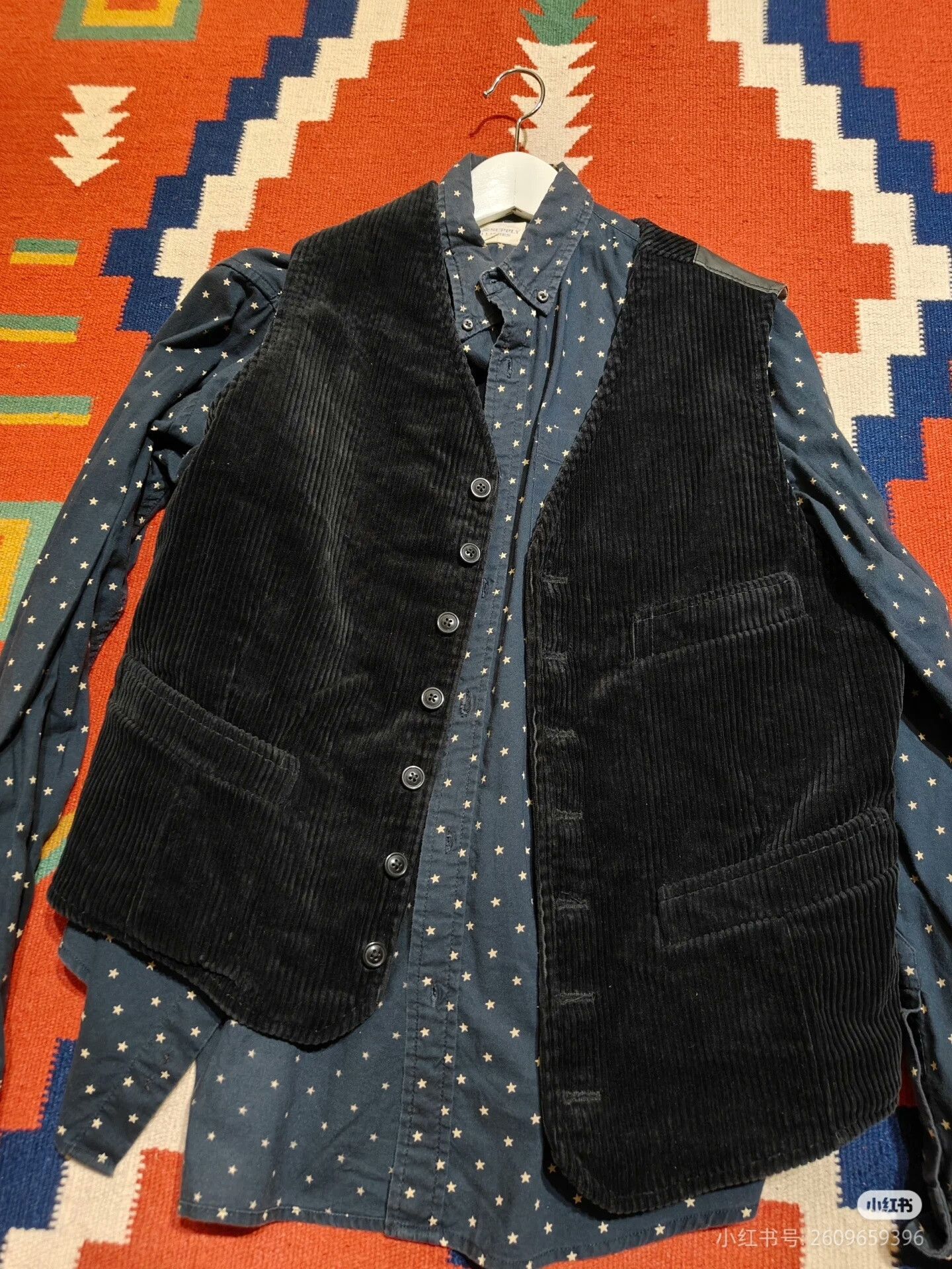 RRL Ralph Lauren Ralph Lauren RRL Star Print Shirt Size US M / EU 48-50 / 2 - 7 Thumbnail