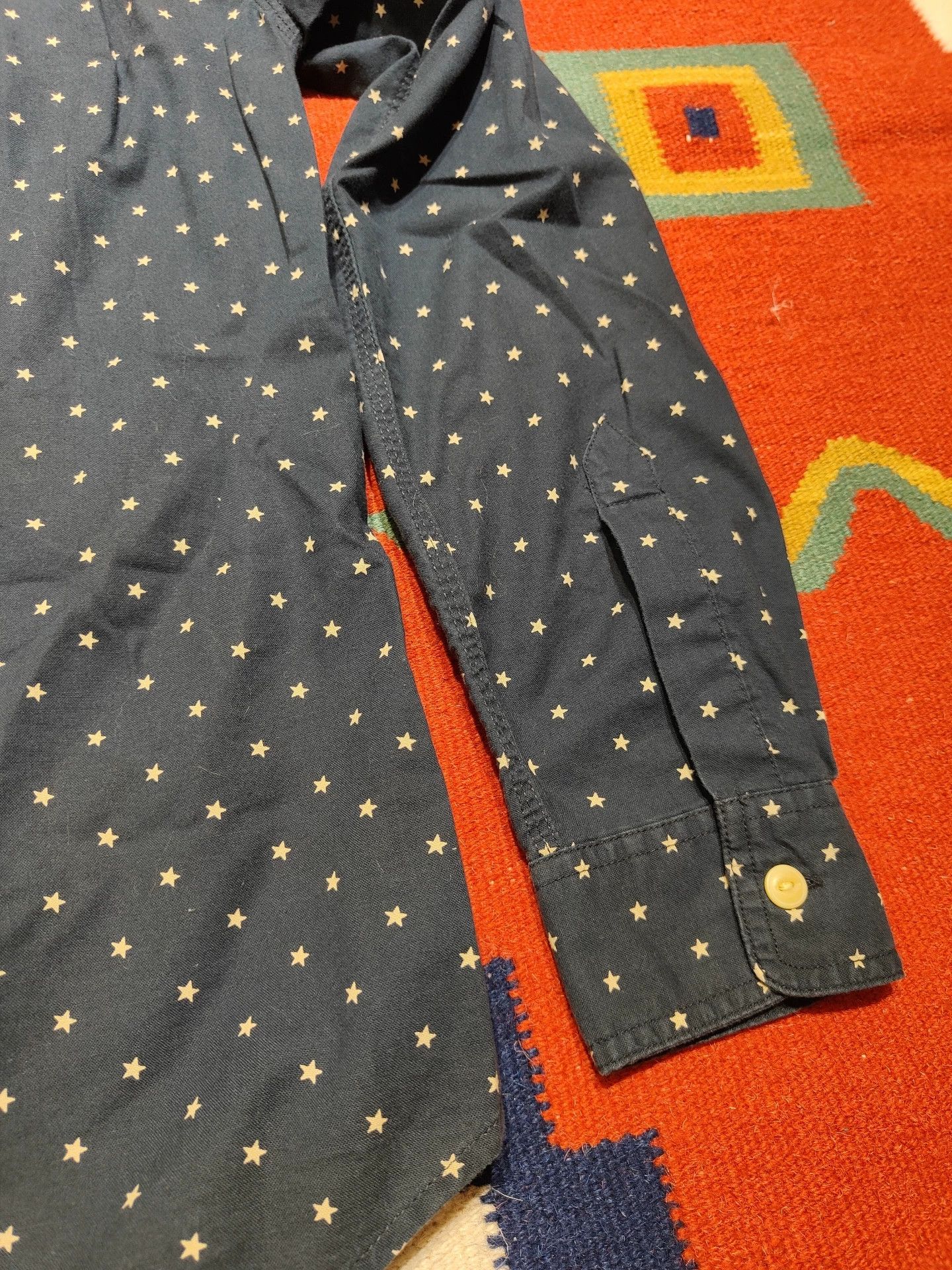 RRL Ralph Lauren Ralph Lauren RRL Star Print Shirt Size US M / EU 48-50 / 2 - 6 Thumbnail