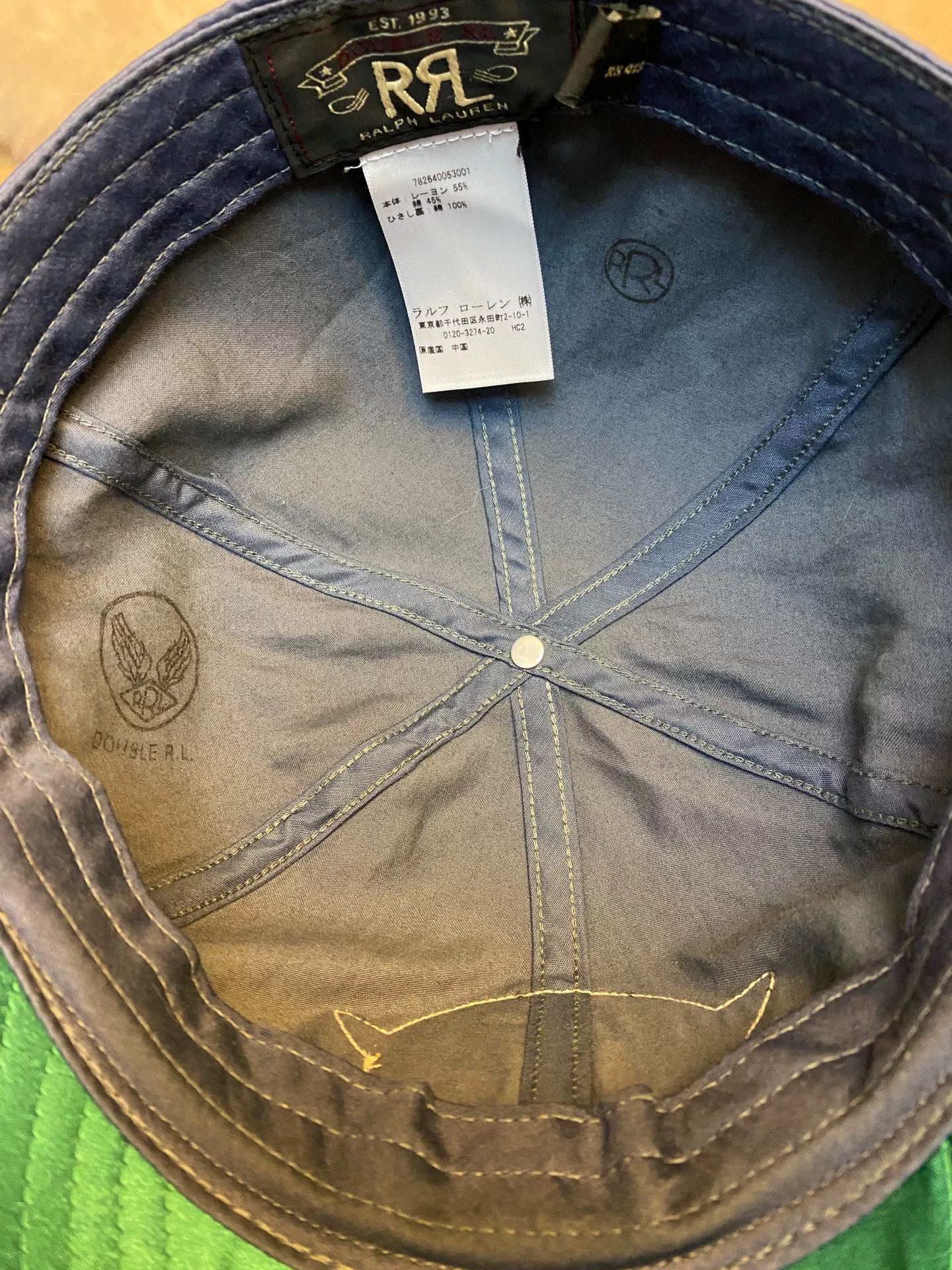 RRL Ralph Lauren Double RL Polo Ralph Lauren Baseball Cap Size ONE SIZE - 6 Thumbnail