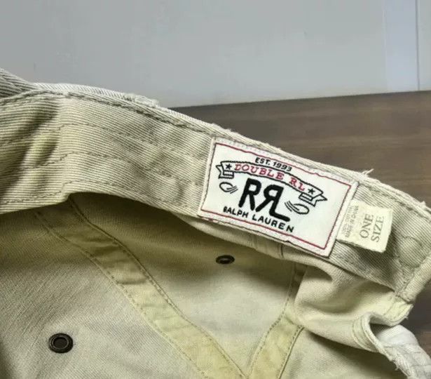 RRL Ralph Lauren Vintage RRL Embroidered Cap Size ONE SIZE - 5 Thumbnail