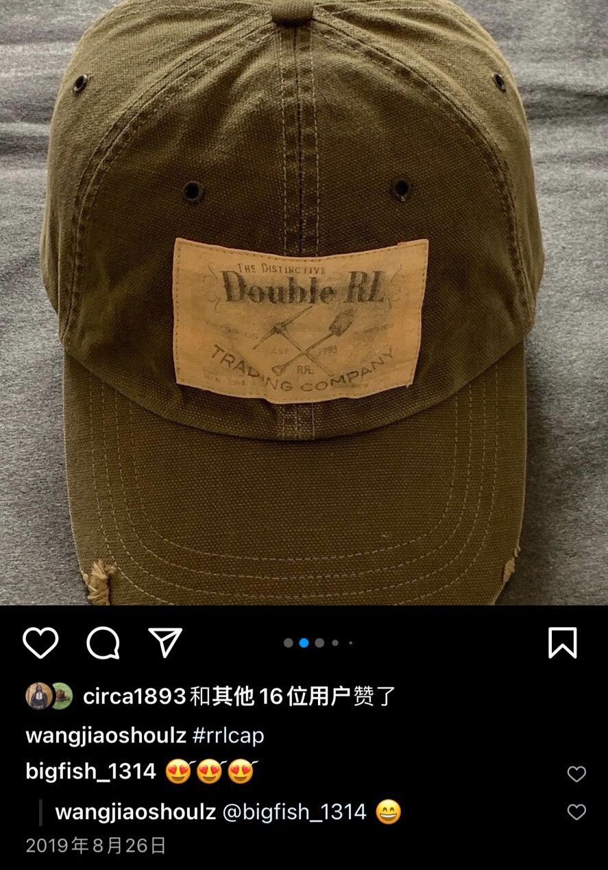RRL Ralph Lauren RRL Double RL Workwear Cap Size ONE SIZE - 5 Thumbnail