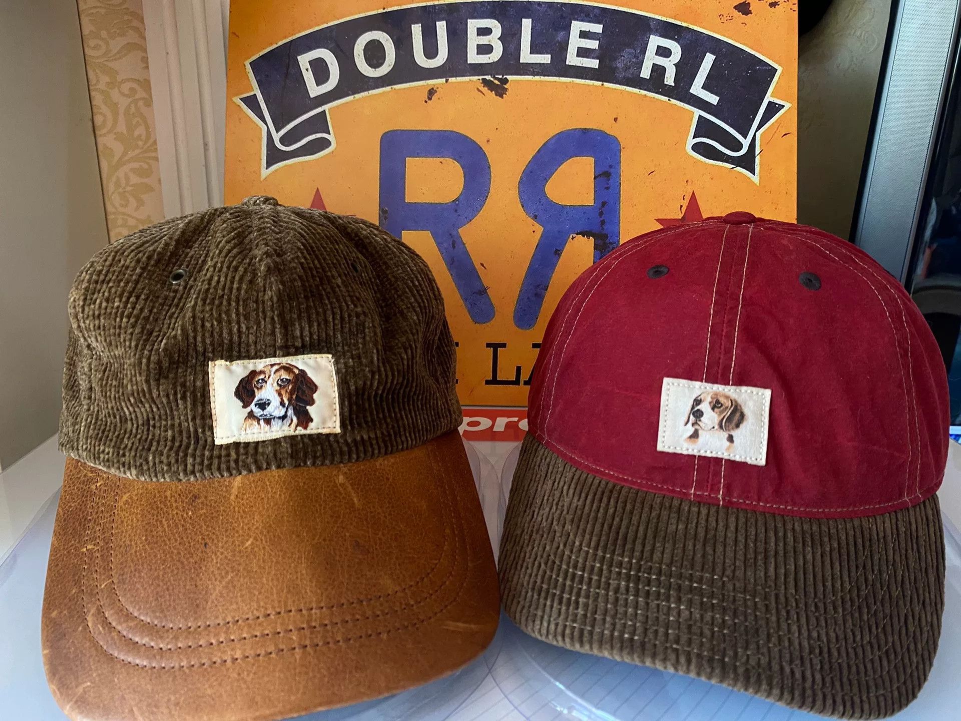 RRL Ralph Lauren Vintage Double RL Rare Baseball Cap Size ONE SIZE - 4 Thumbnail