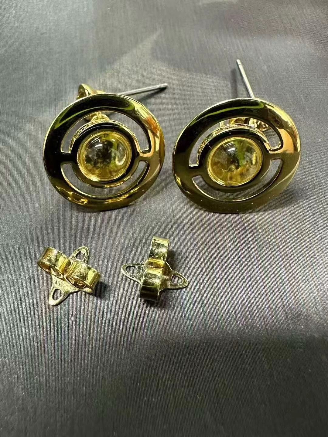 Vivienne Westwood Vivienne Westwood Gold Saturn Orb Earrings Size ONE SIZE - 3 Thumbnail