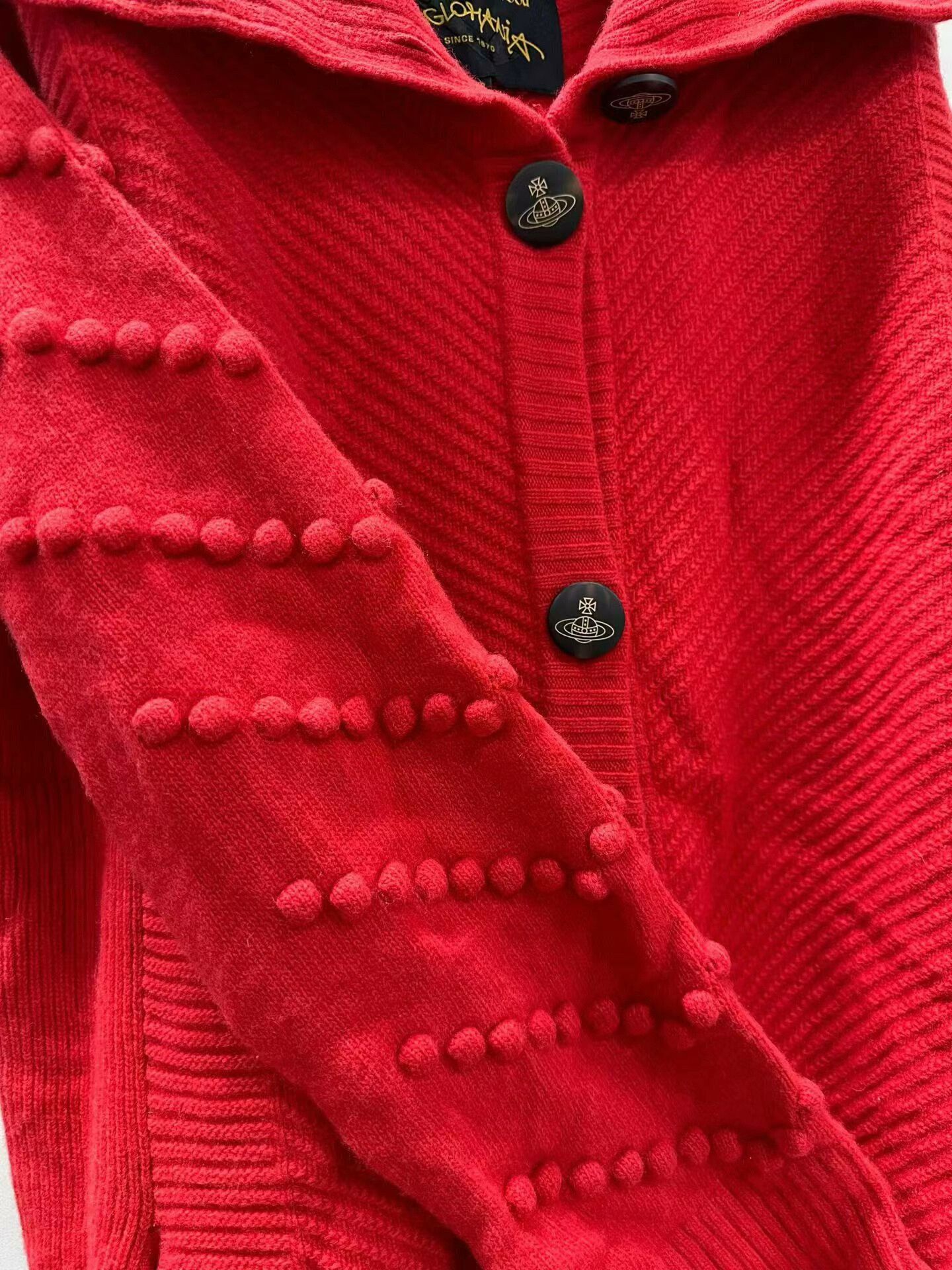 Vivienne Westwood Vivienne Westwood Wool Sweater in Red Size S / US 4 / IT 40 - 2 Thumbnail