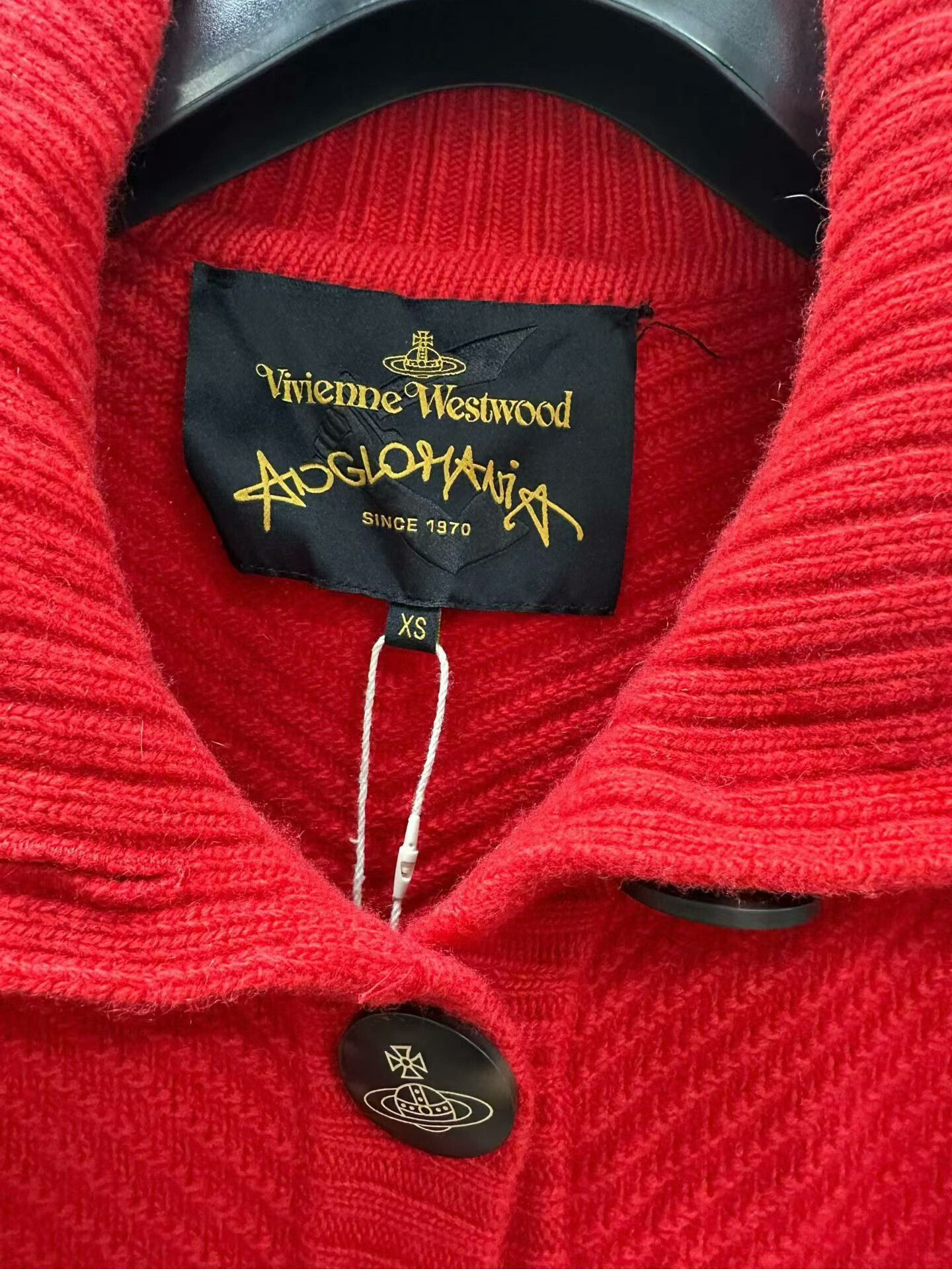 Vivienne Westwood Vivienne Westwood Wool Sweater in Red Size S / US 4 / IT 40 - 3 Thumbnail