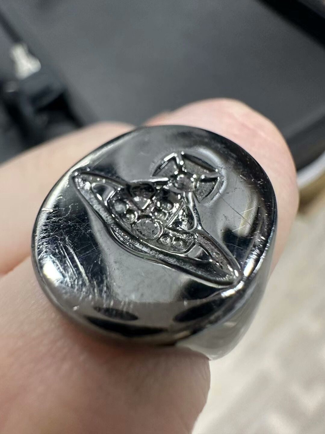 Vivienne Westwood Vivienne Westwood Saturn Ring Silver Size ONE SIZE - 2 Thumbnail