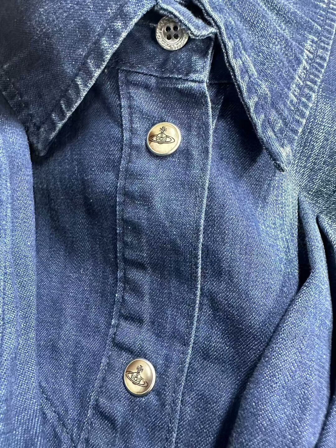 Vivienne Westwood Vivienne Westwood Denim Shirt Size US M / EU 48-50 / 2 - 3 Thumbnail