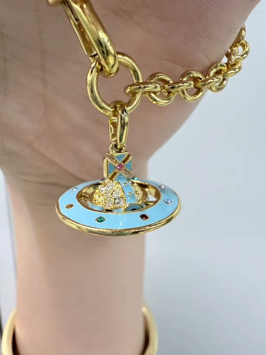Vivienne Westwood Vivienne Westwood Saturn Bracelet Size ONE SIZE - 2 Thumbnail