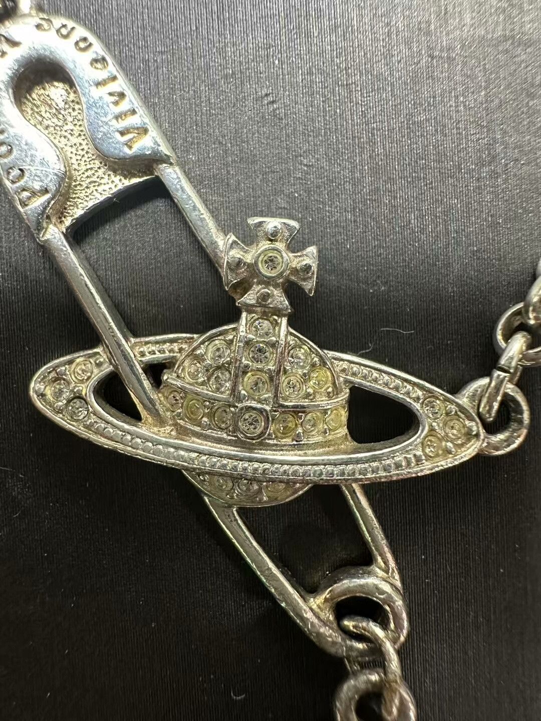 Vivienne Westwood Vivienne Westwood Saturn Necklace Size ONE SIZE - 4 Thumbnail
