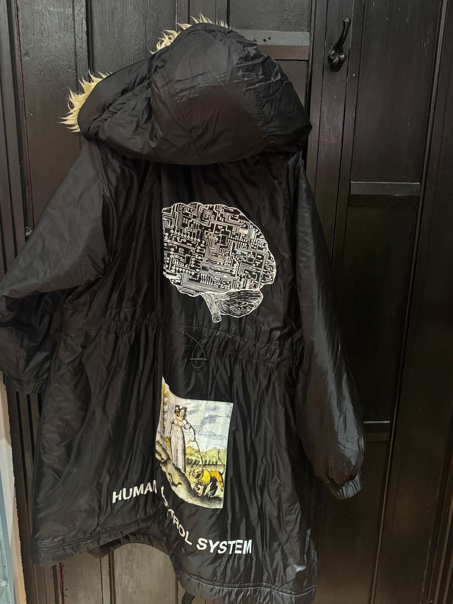 Undercover Undercover Black Oversized Winter Coat Size M / US 6-8 / IT 42-44 - 5 Thumbnail