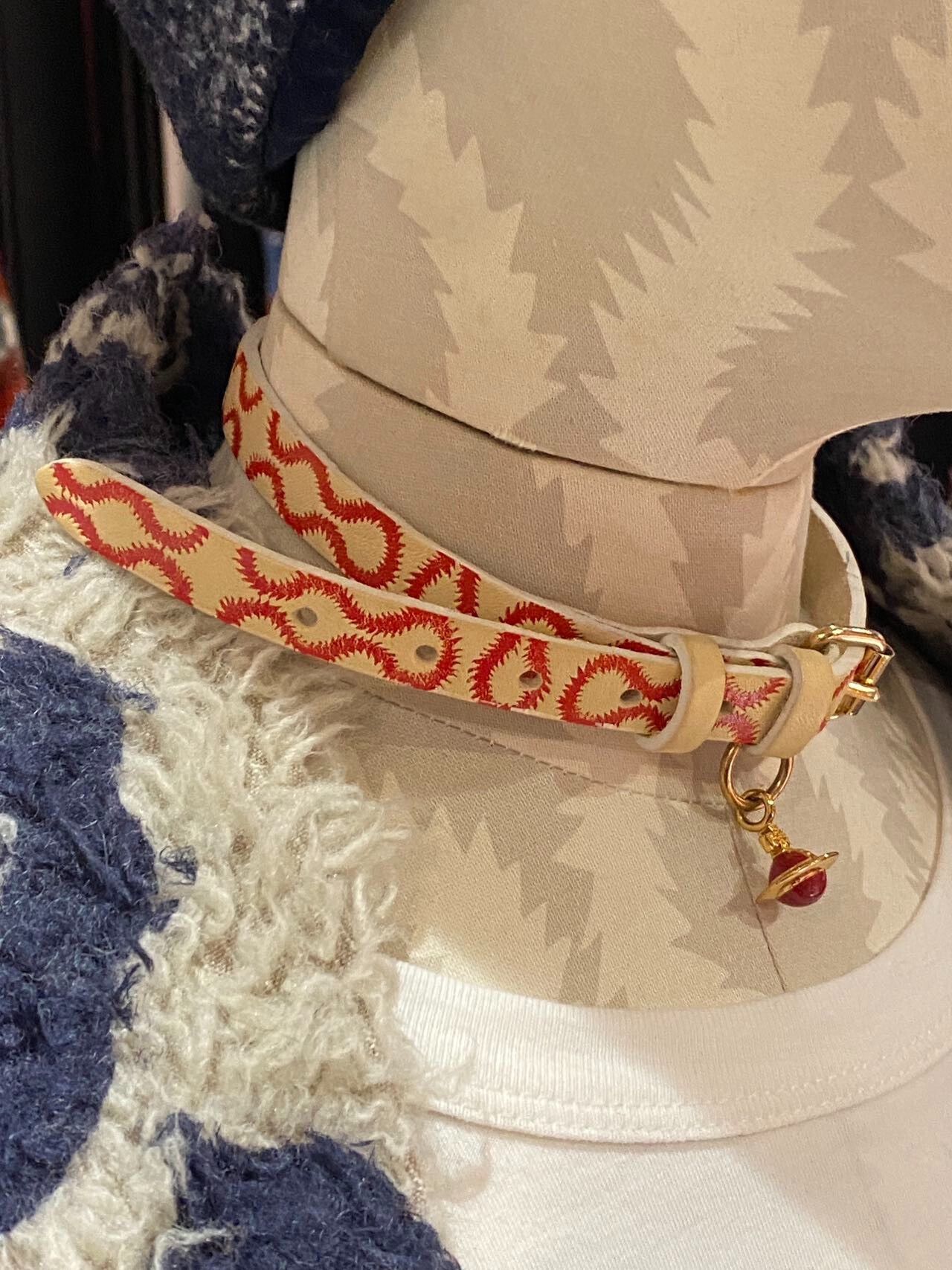 Vivienne Westwood Vivienne Westwood Red and White Choker Size ONE SIZE - 2 Thumbnail