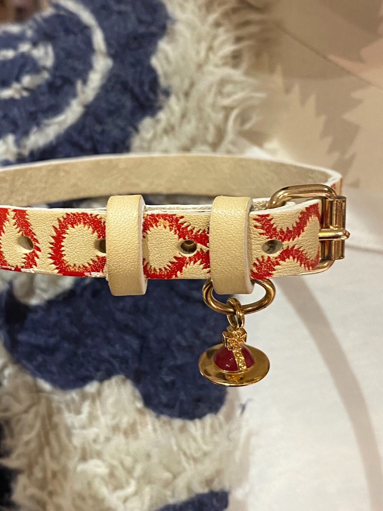 Vivienne Westwood Vivienne Westwood Red and White Choker Size ONE SIZE - 4 Thumbnail