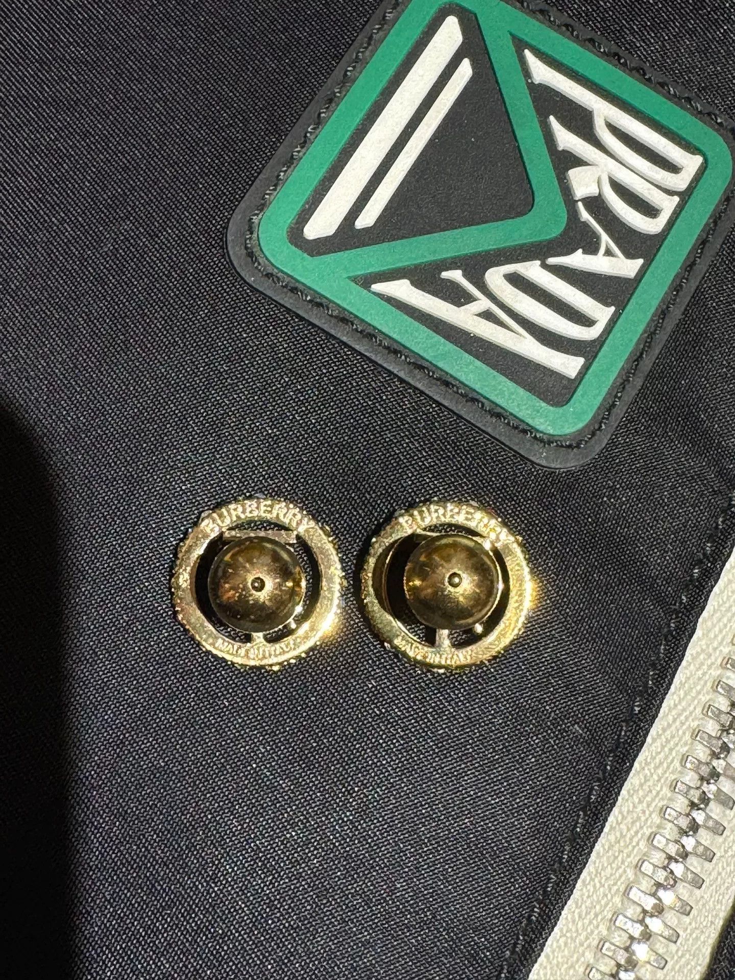 Burberry Burberry Colorful Diamond Earrings and Ring Size ONE SIZE - 4 Thumbnail