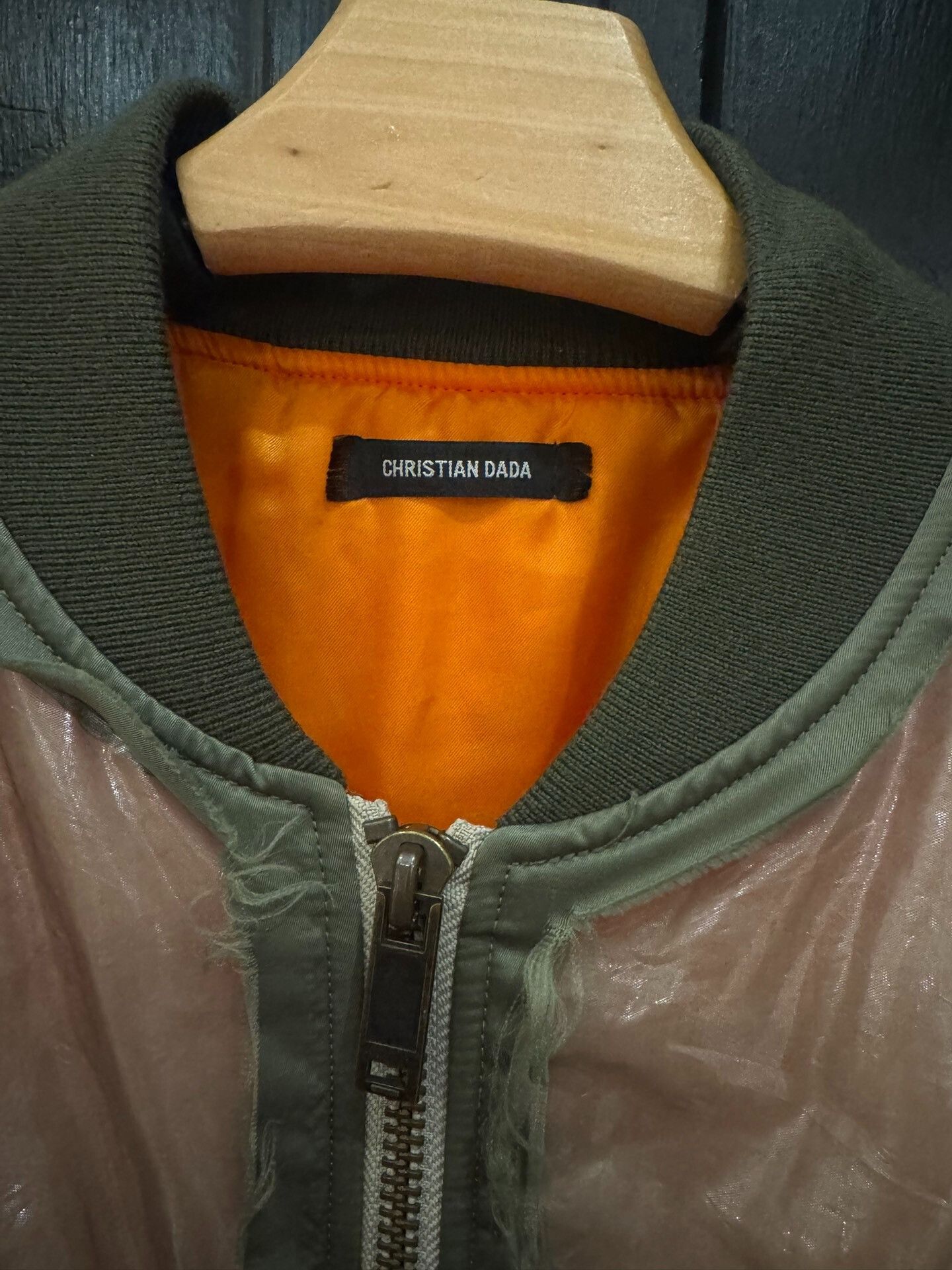 Christian Dada Christian Dada Green Cotton Jacket Size US M / EU 48-50 / 2 - 2 Thumbnail